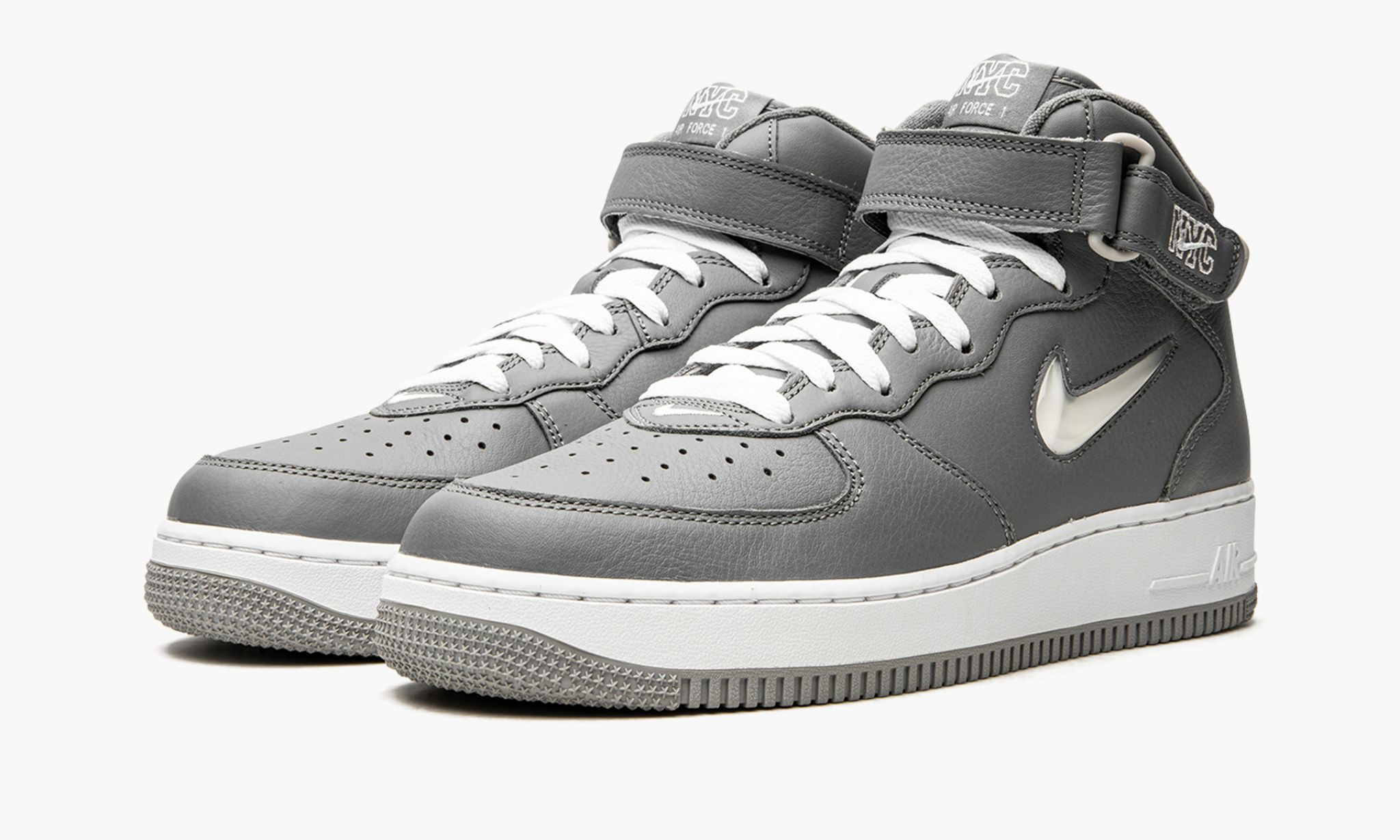 Air Force 1 Mid QS “Jewel NYC Cool Grey” Mattress Sneaker Store