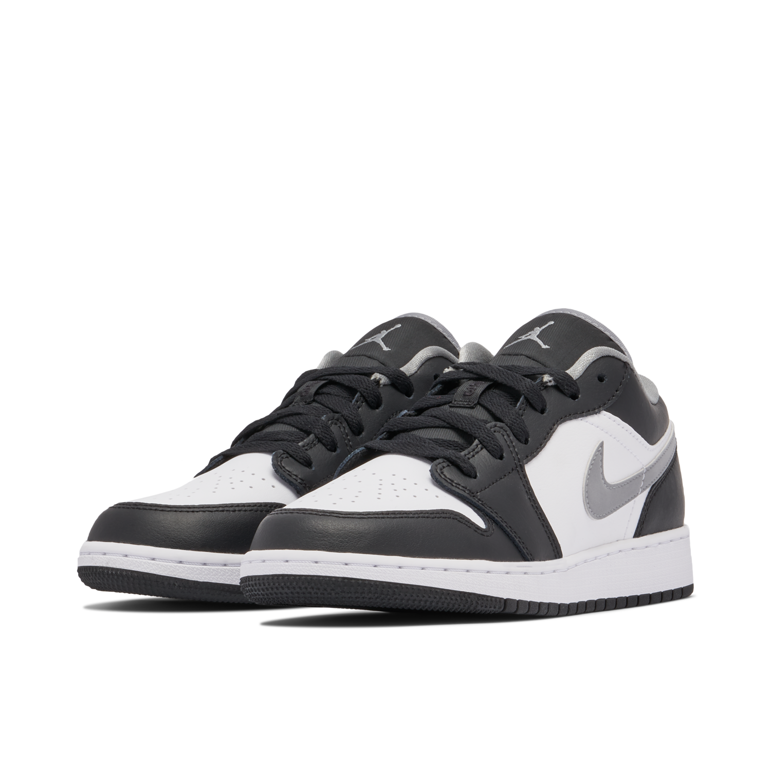 Air Jordan 1 Low Black White Grey GS 553560-040 Mattress Sneaker Store