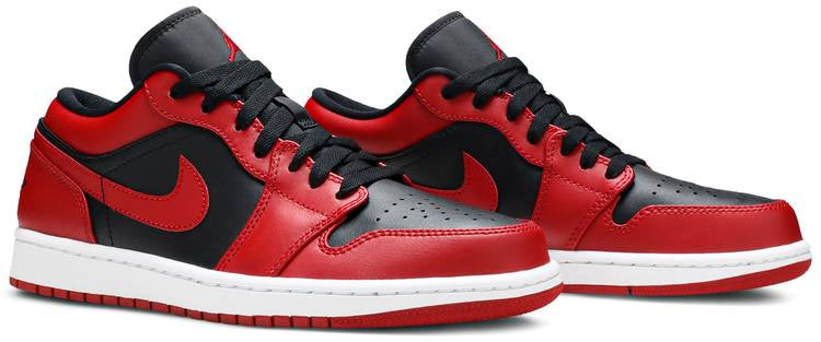 Air Jordan 1 Low Reverse Bred’ 553558-606 Mattress Sneaker Store