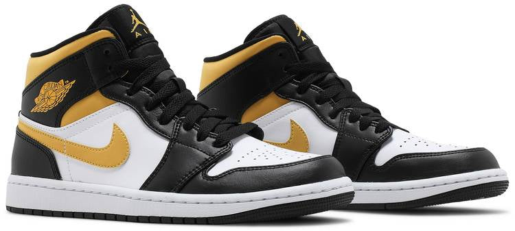 Air Jordan 1 Mid Black University Gold’ 554724-177 Mattress Sneaker Store