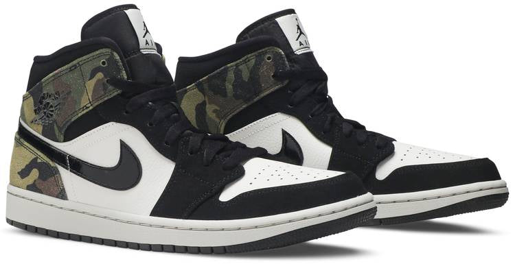 Air Jordan 1 Mid ‘Camo’ CW5490-001 Mattress Sneaker Store