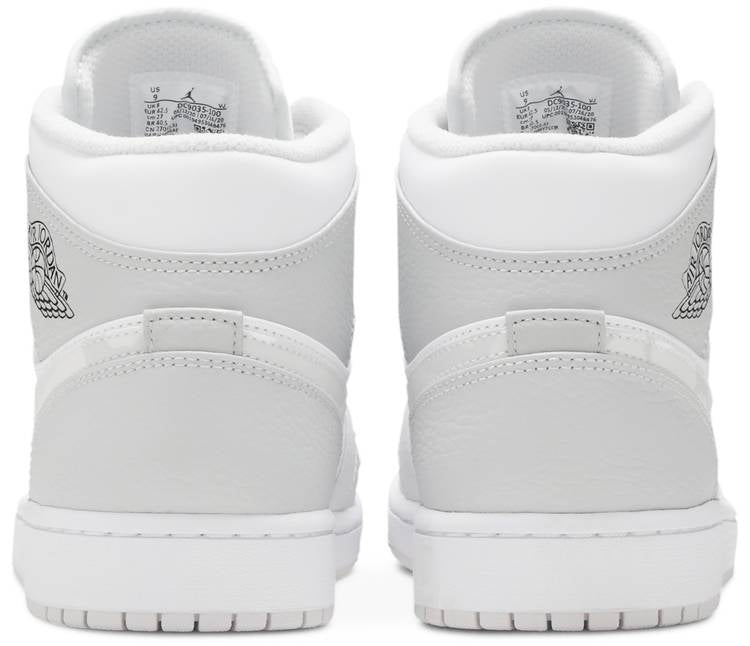 Air Jordan 1 Mid ‘Swoosh Logo – Grey Camo’ DC9035-100 Mattress Sneaker Store