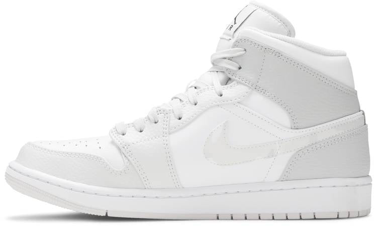 Air Jordan 1 Mid ‘Swoosh Logo – Grey Camo’ DC9035-100 Mattress Sneaker Store