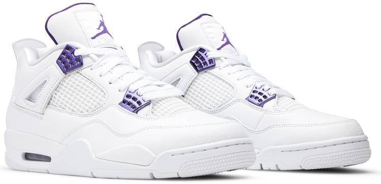 Air Jordan 4 Retro Purple Metallic’ CT8527-115 Mattress Sneaker Store