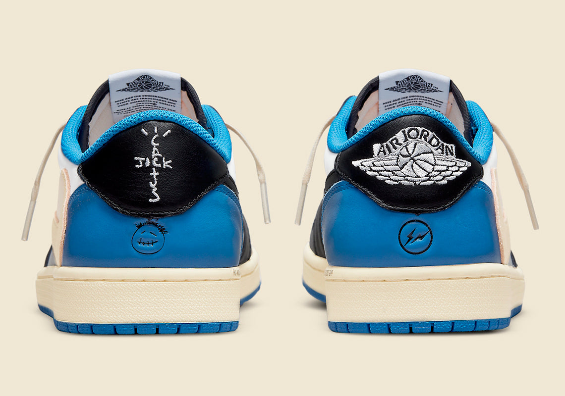 Fragment Design x Travis Scott x Air Jordan 1 Retro Low DM7866-140 Mattress Sneaker Store