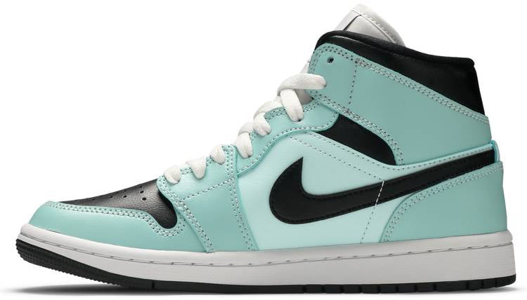 Wmns Air Jordan 1 Mid ‘Aqua Black’ BQ6472-300 Mattress Sneaker Store
