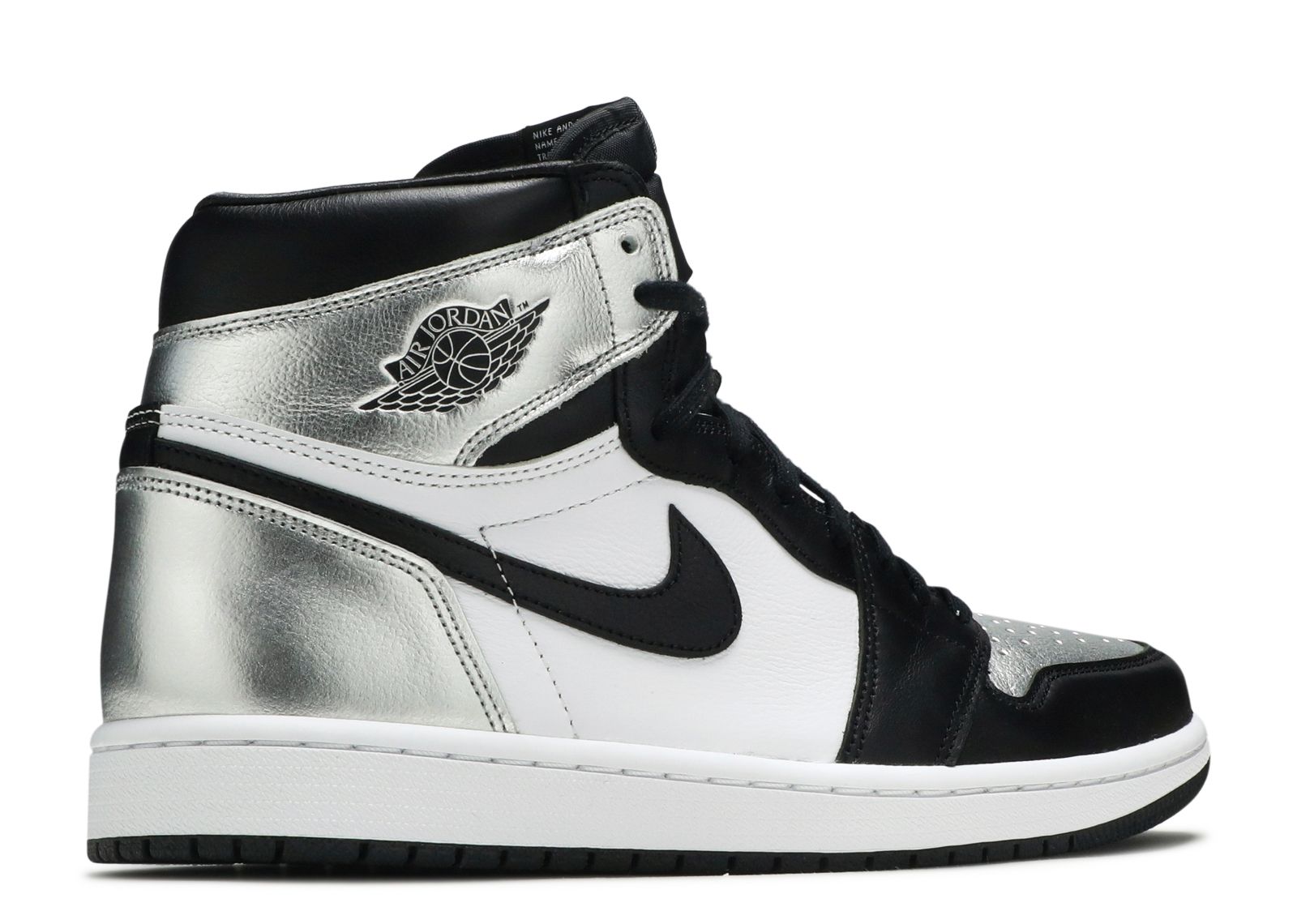 Air Jordan 1 High OG ‘Silver Toe ‘ CD0461-001 Mattress Sneaker Store