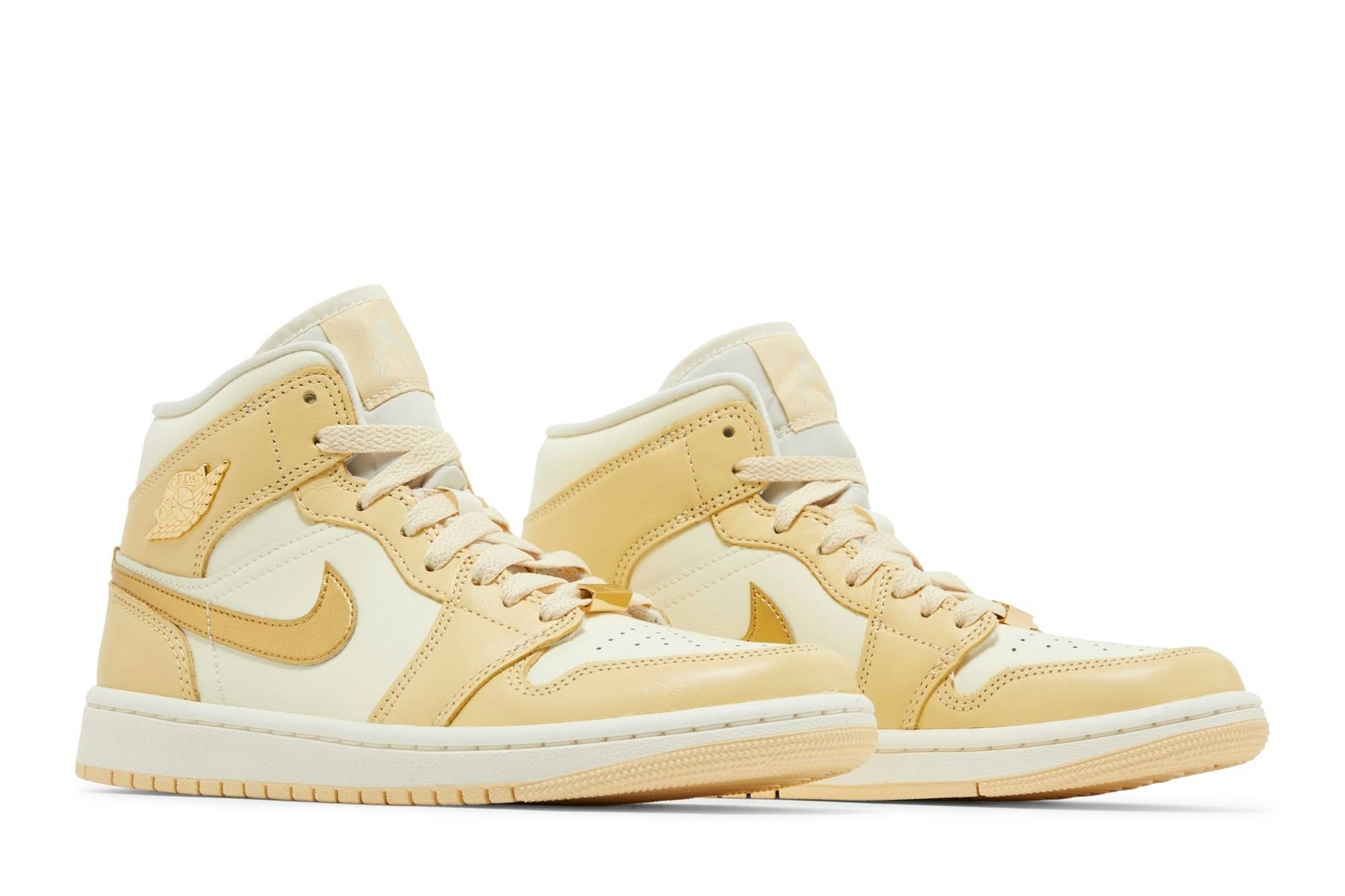 Air Jordan 1 Mid ‘Pale Vanilla Gold’ FB9892-200
