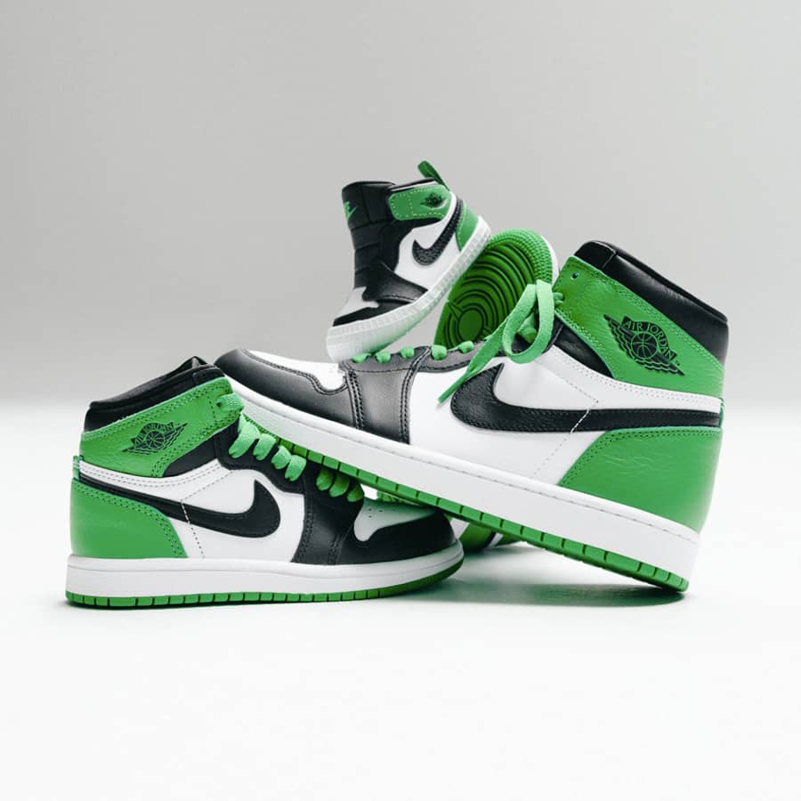 Air Jordan 1 Retro High OG ‘Lucky Green Black’ FD1412-031 Mattress Sneaker Store