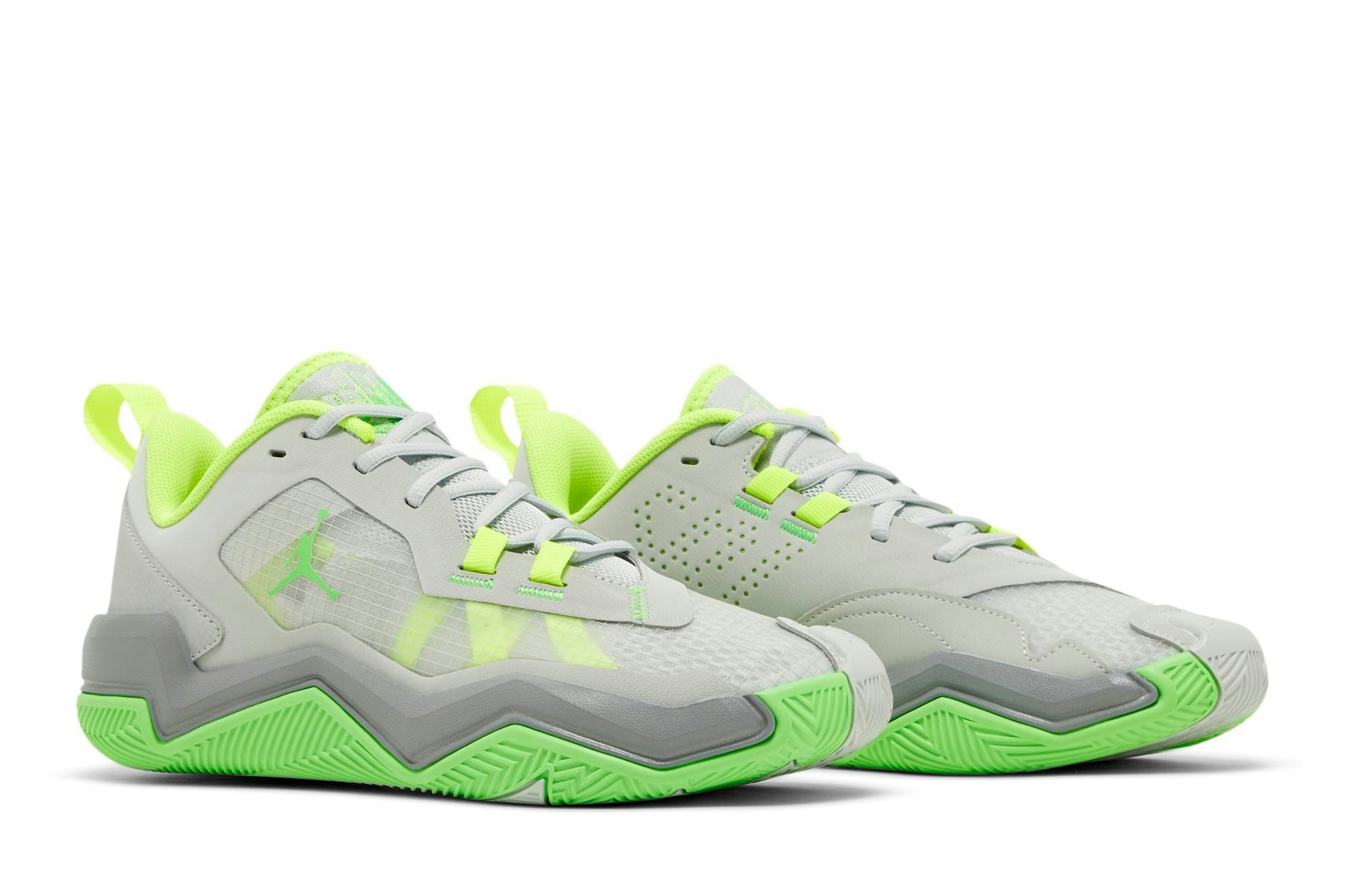 Air Jordan One Take 4 ‘Grey Green Strike’ DZ3338-003