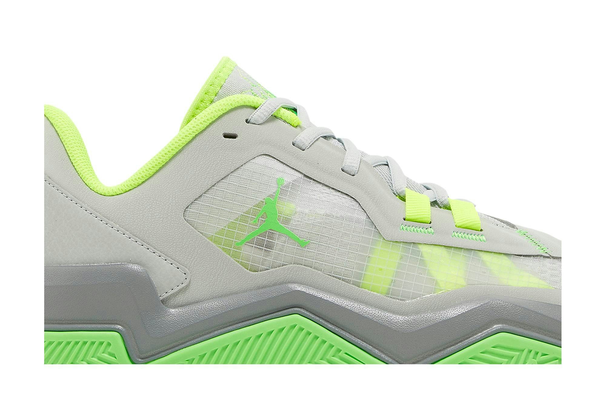 Air Jordan One Take 4 ‘Grey Green Strike’ DZ3338-003