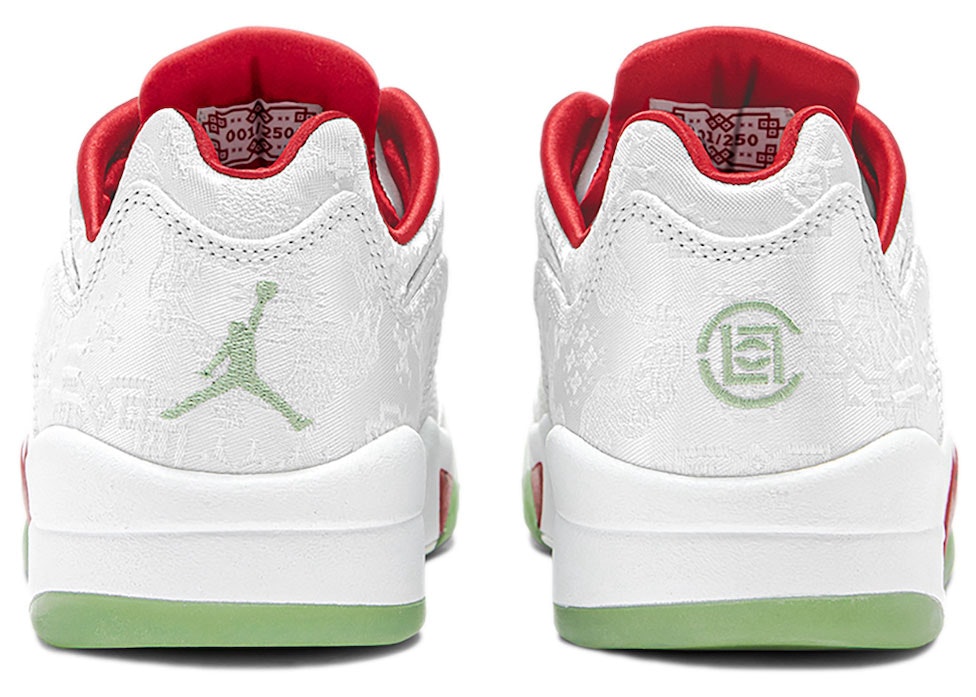 CLOT x Air Jordan 5 Retro Low ‘White Silk 20th Anniversary’ CLOT-AJ5-WHT-FF