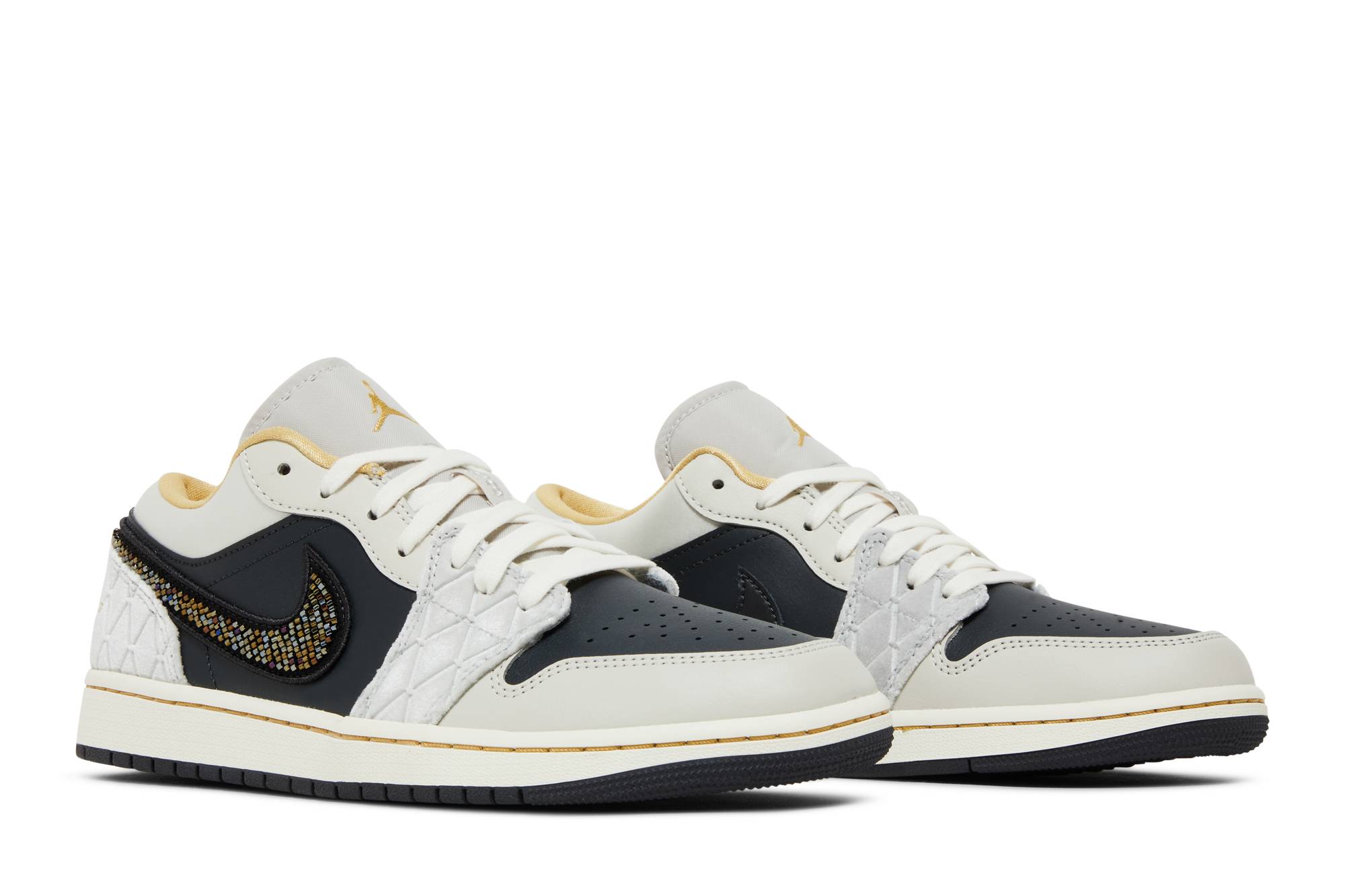 Air Jordan 1 Low ‘Beaded Swoosh’ DV1762-001 Domahi store