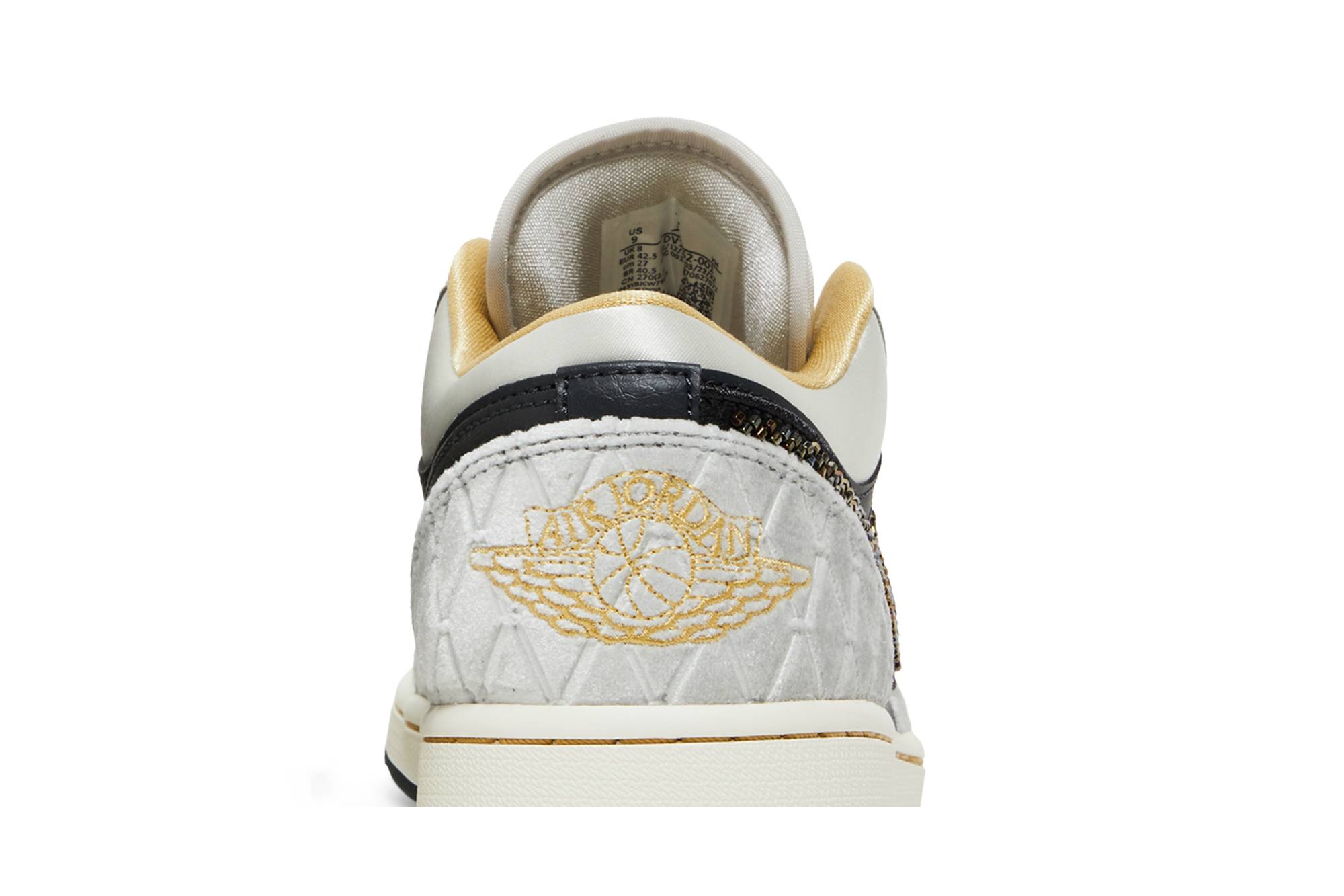 Air Jordan 1 Low ‘Beaded Swoosh’ DV1762-001 Domahi store