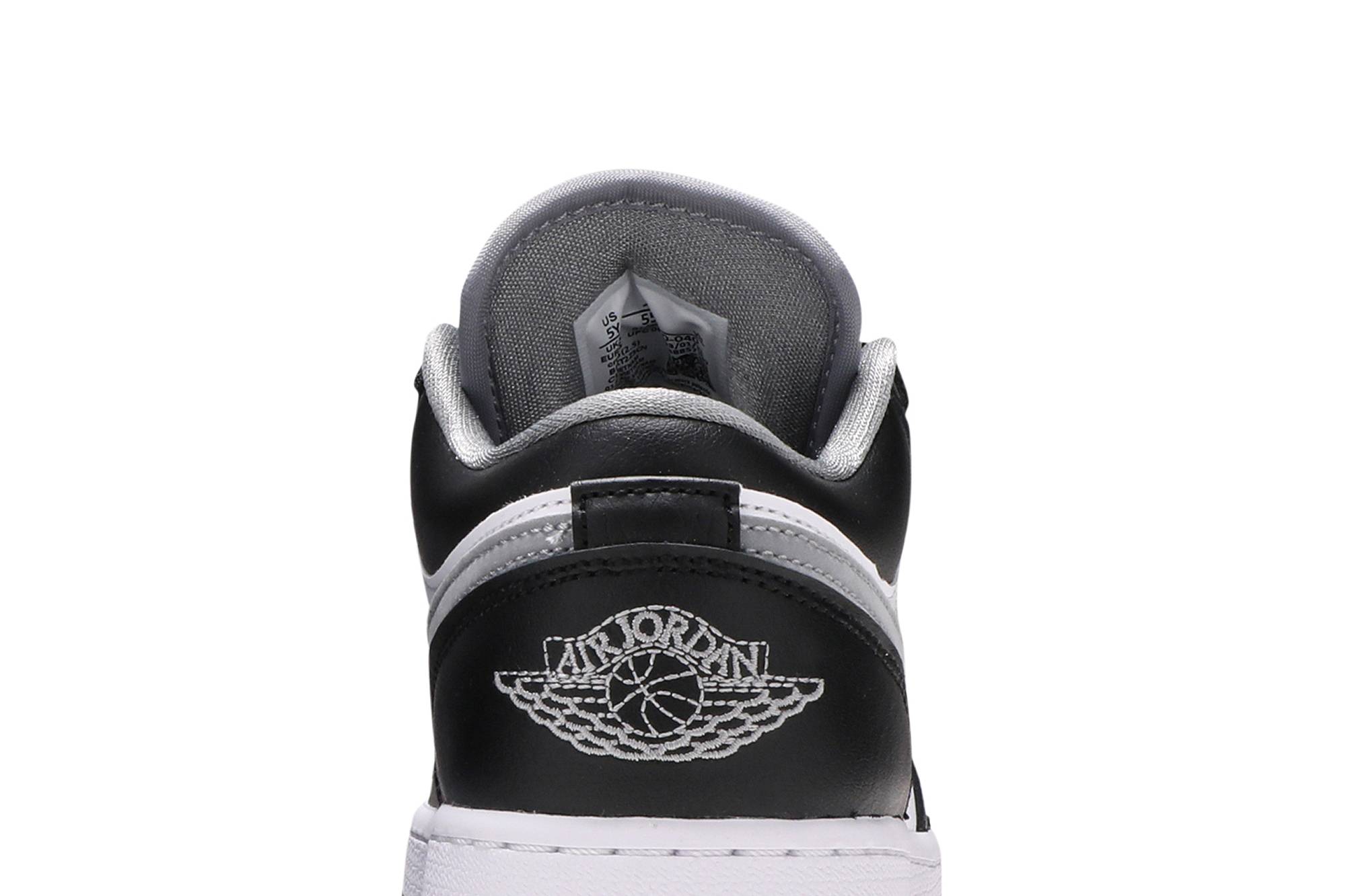 Air Jordan 1 Low ‘Black Medium Grey’ 553560-040 Domahi store