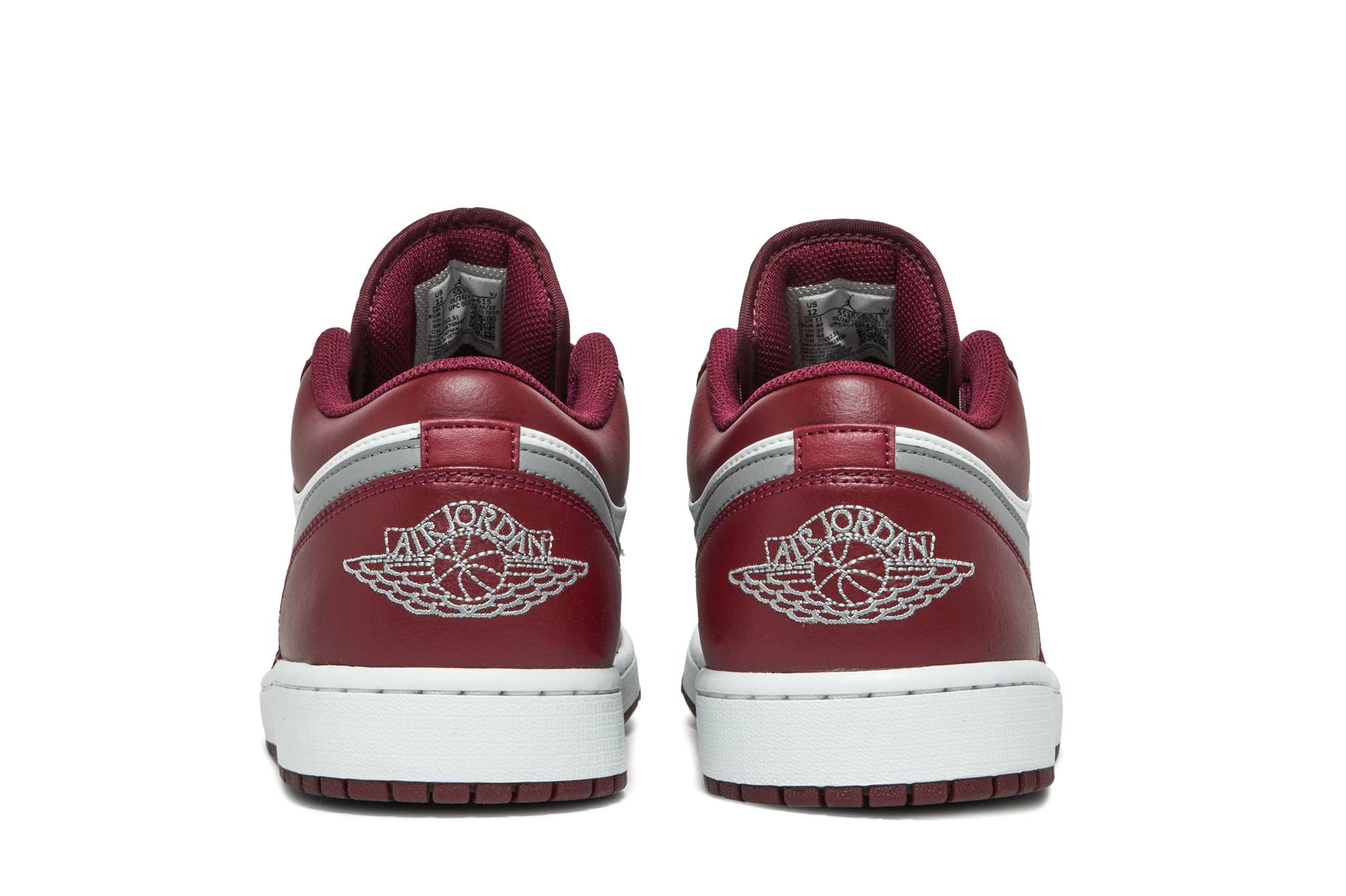 Air Jordan 1 Low ‘Bordeaux’ 553558-615 Domahi store
