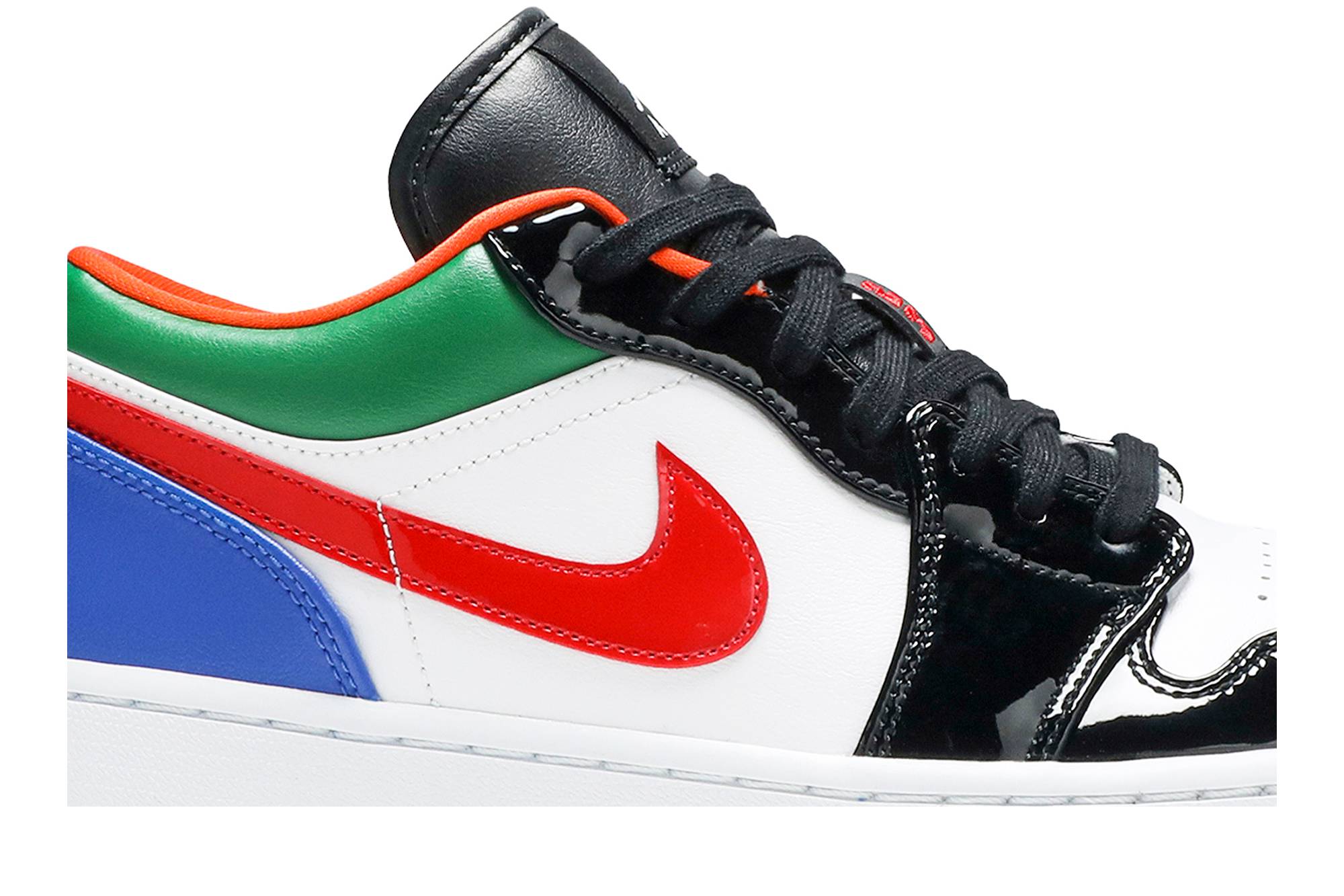 Air Jordan 1 Low Multi-Color Black Toe CZ4776-101 Domahi store