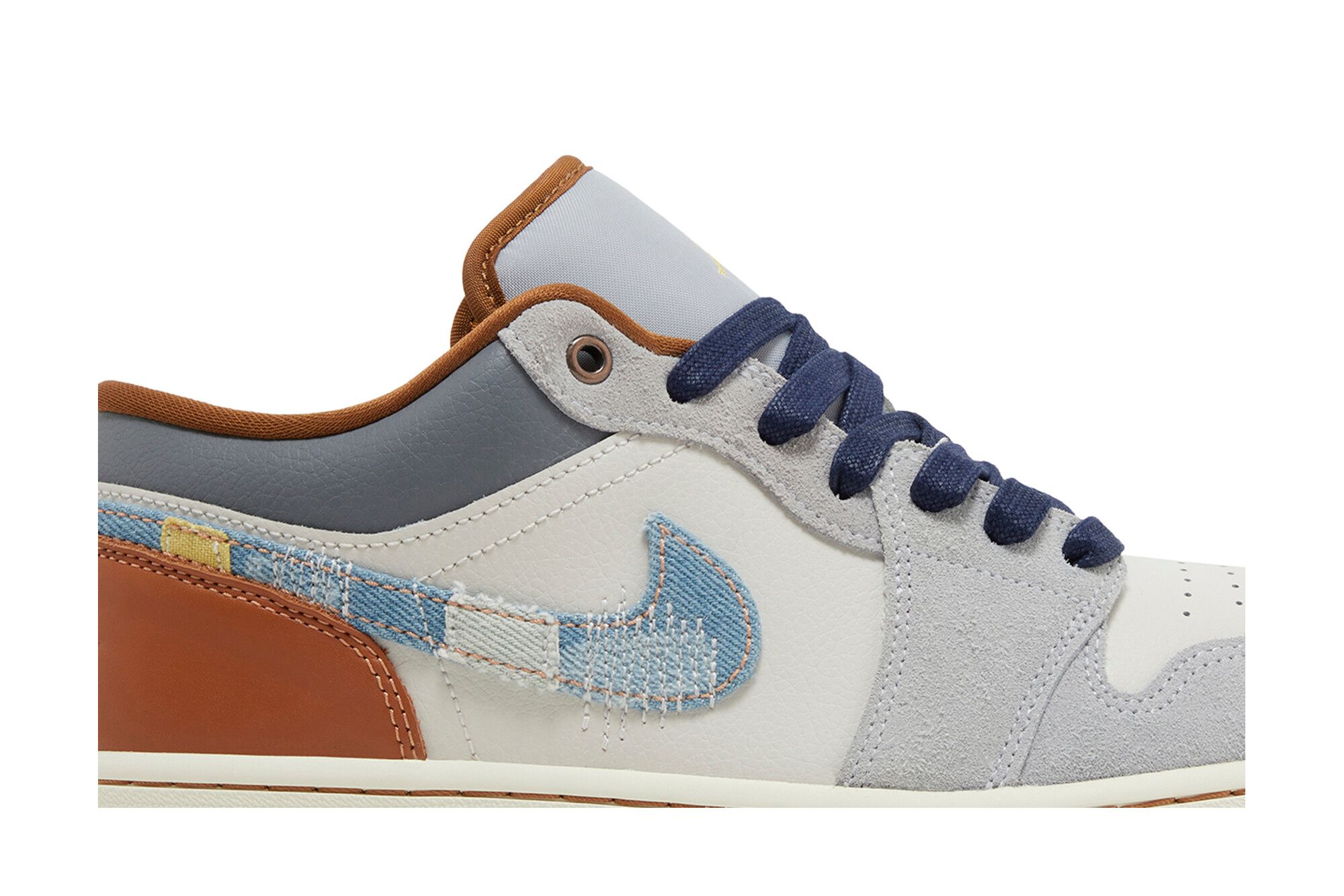 Air Jordan 1 Low SE ‘Repaired Denim Swoosh’ FZ5042-041 Domahi store