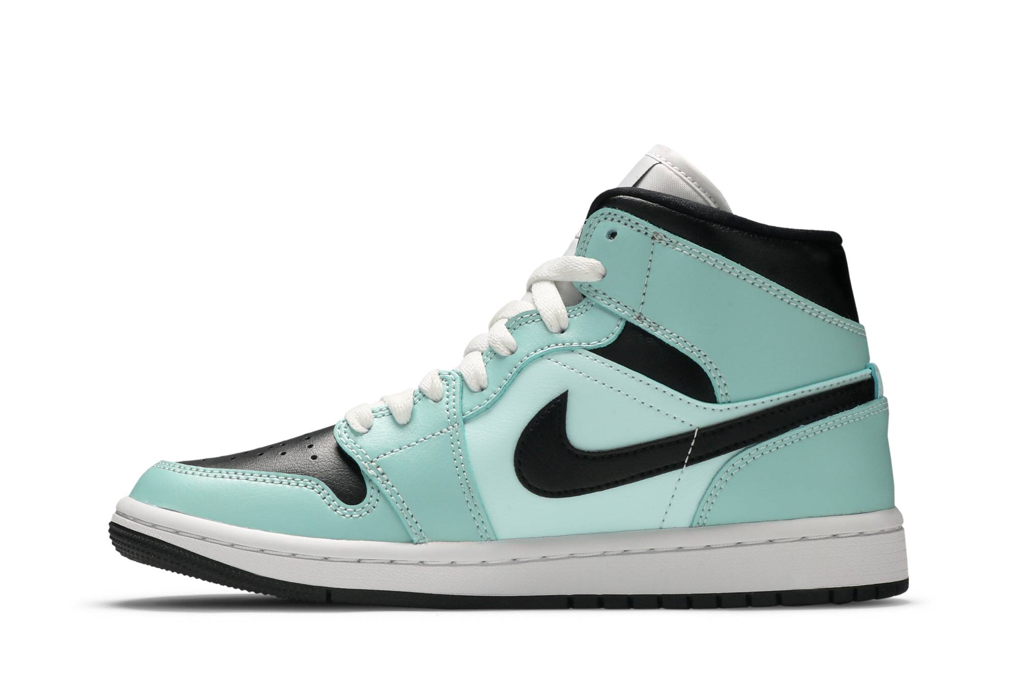 Air Jordan 1 Mid ‘Aqua Black’ BQ6472-300 Domahi store