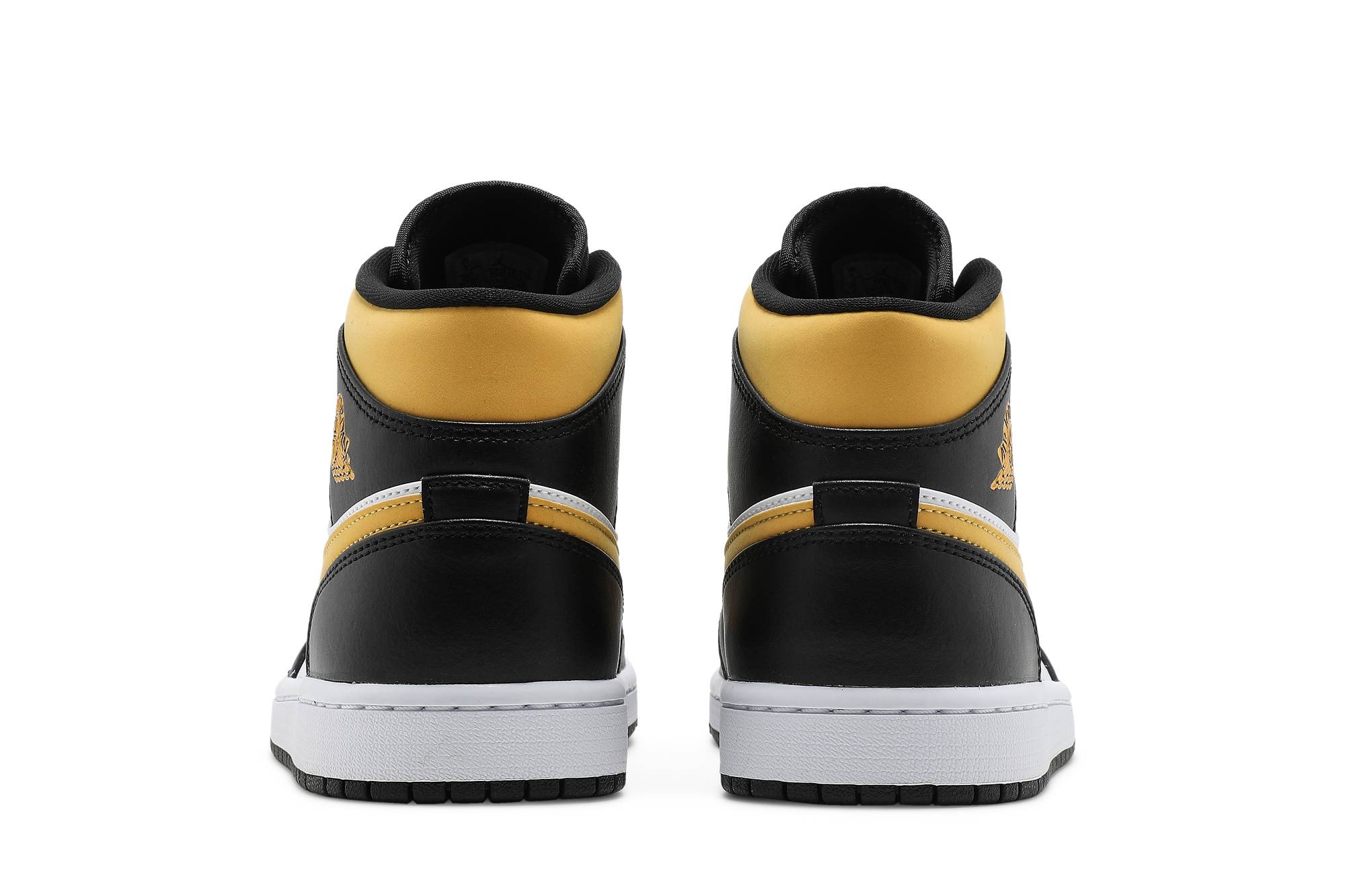 Air Jordan 1 Mid ‘Black University Gold’ 554724-177 Domahi store