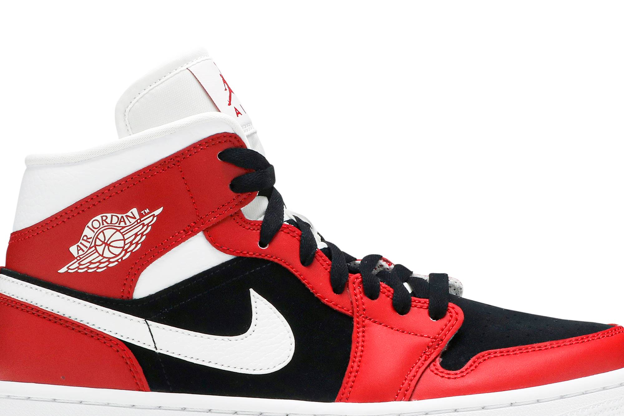 Air Jordan 1 Mid ‘Gym Red Black’ BQ6472-601 Domahi store