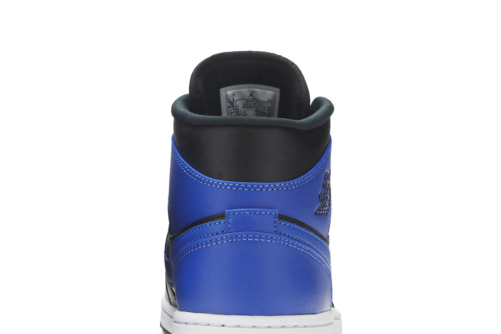 Air Jordan 1 Mid ‘Hyper Royal’ 554724-077 Domahi store