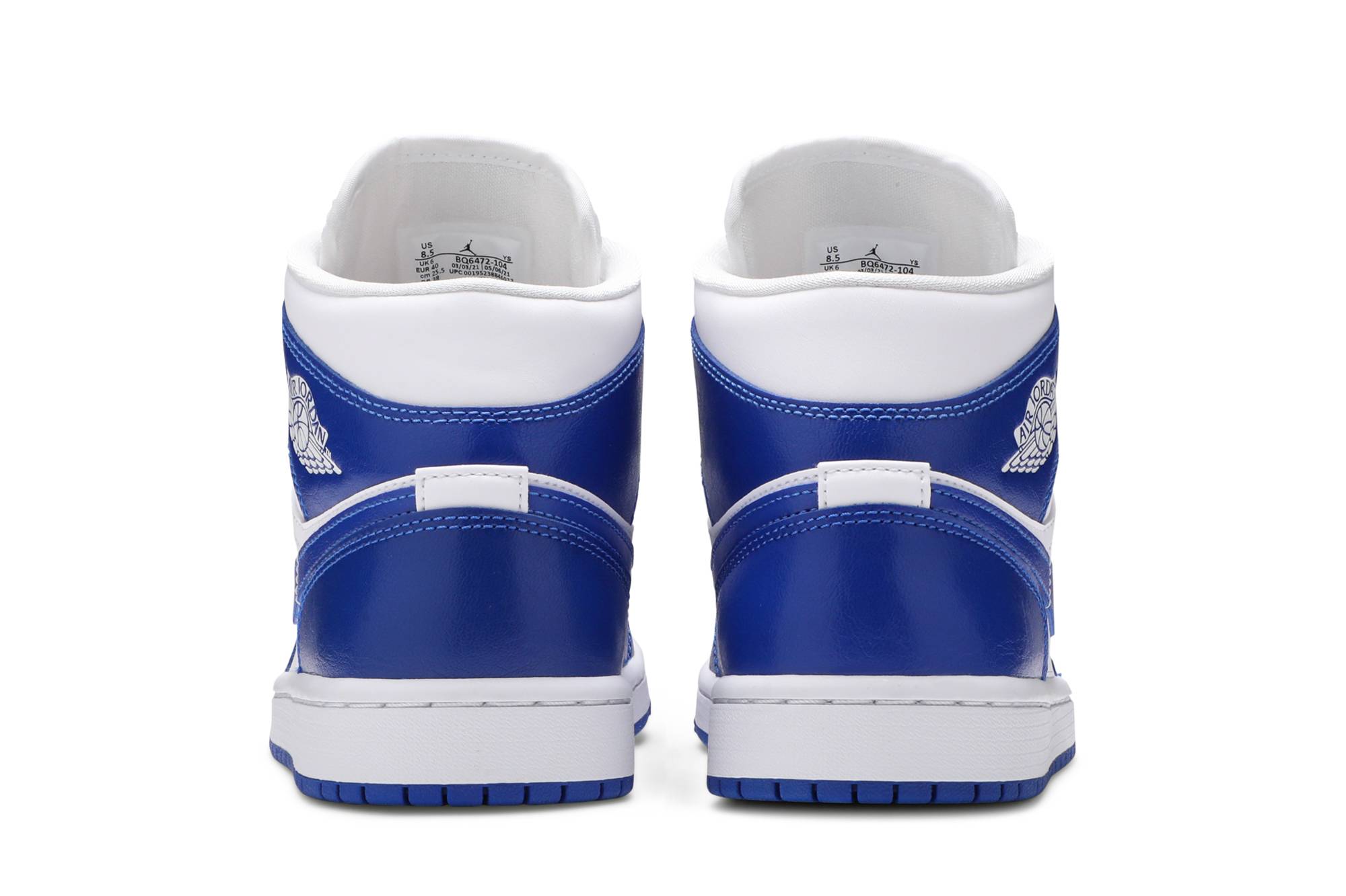 Air Jordan 1 Mid ‘Kentucky Blue’ BQ6472-104 Domahi store