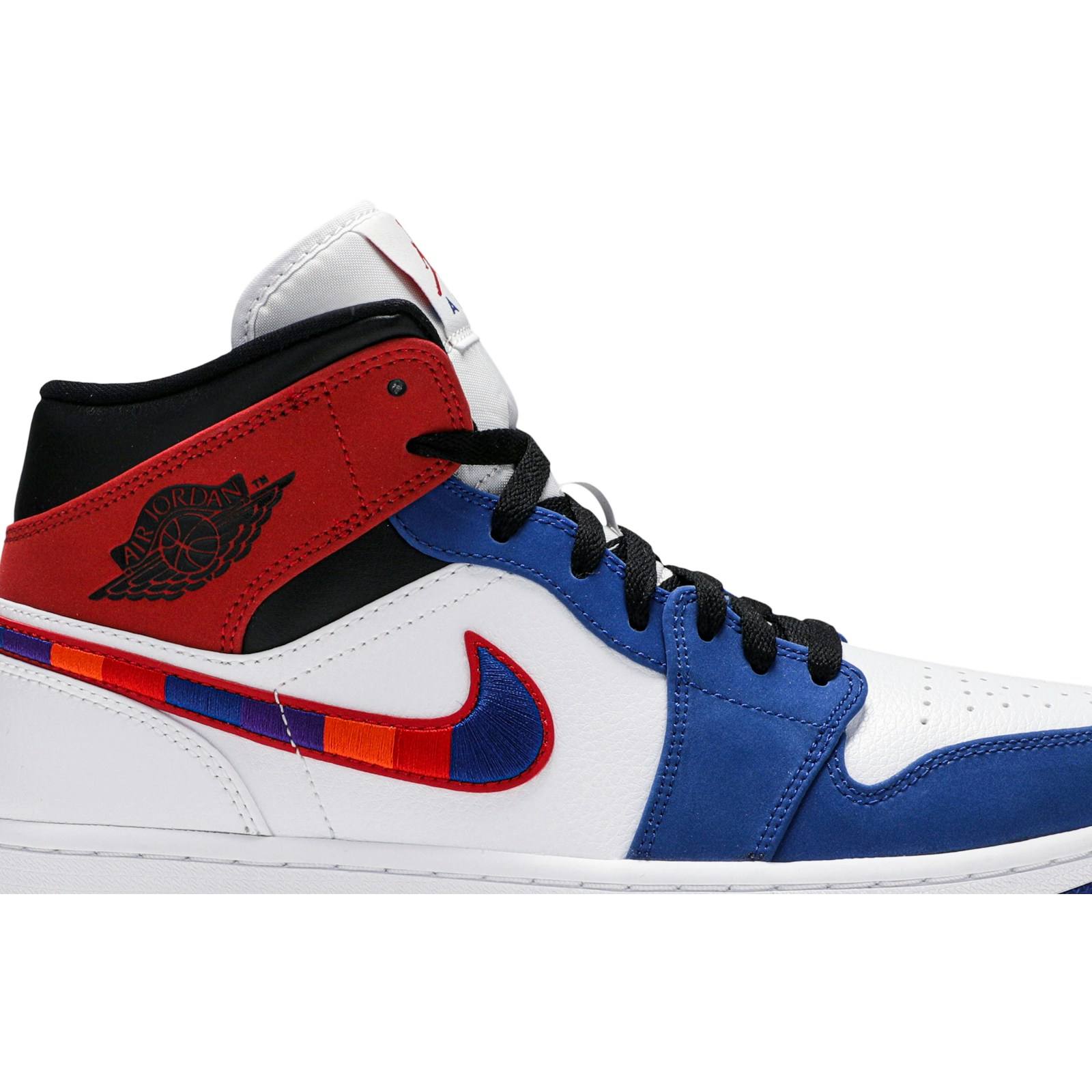 Air Jordan 1 Mid ‘Multicolored Swoosh’ 852542-146 Domahi store