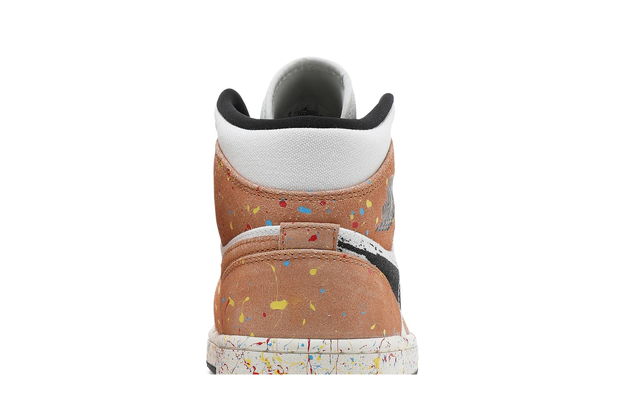 Air Jordan 1 Mid SE ‘Brushstroke Paint Splatter’ DA8005-100 Domahi store
