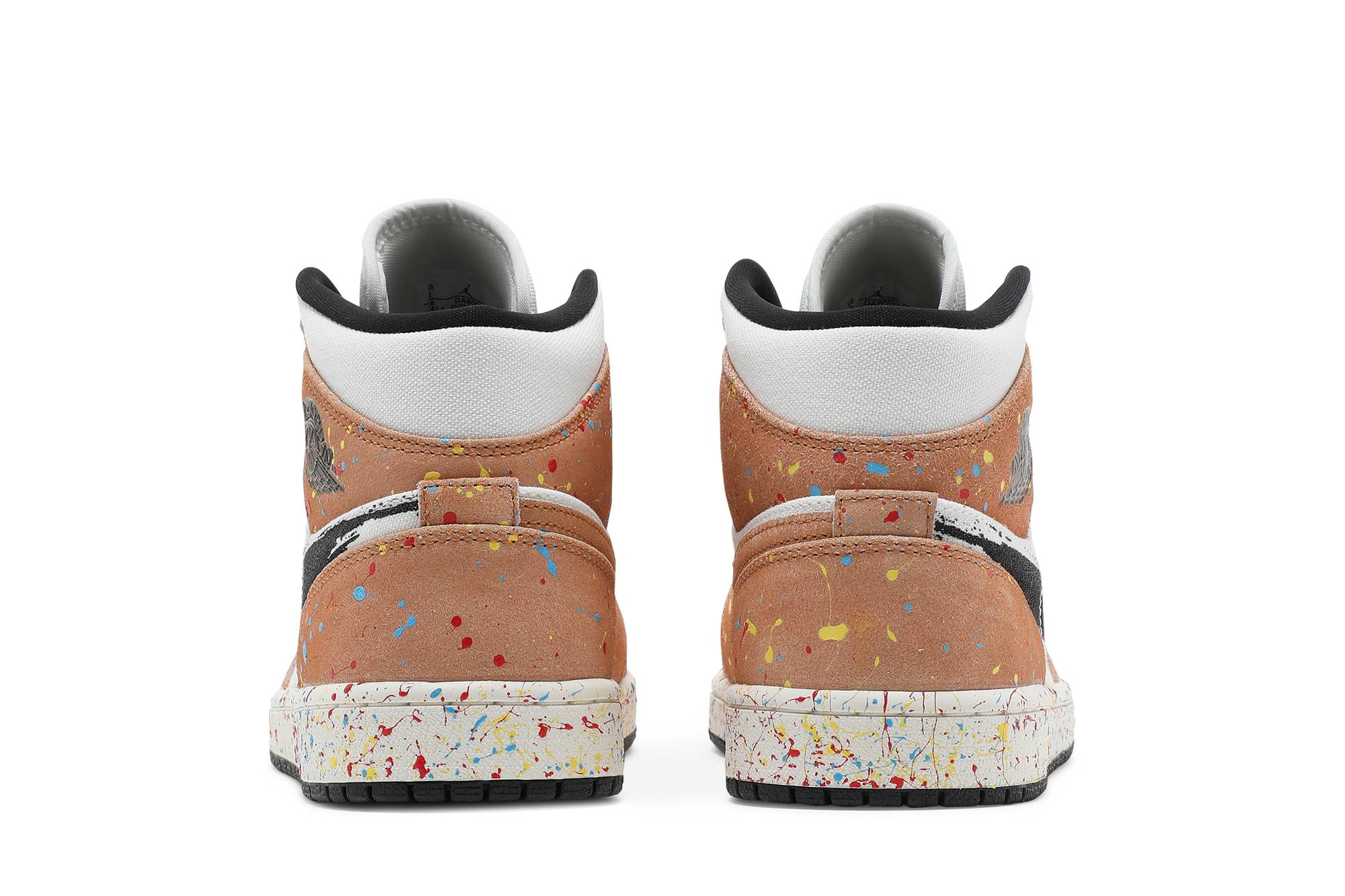 Air Jordan 1 Mid SE ‘Brushstroke Paint Splatter’ DA8005-100 Domahi store