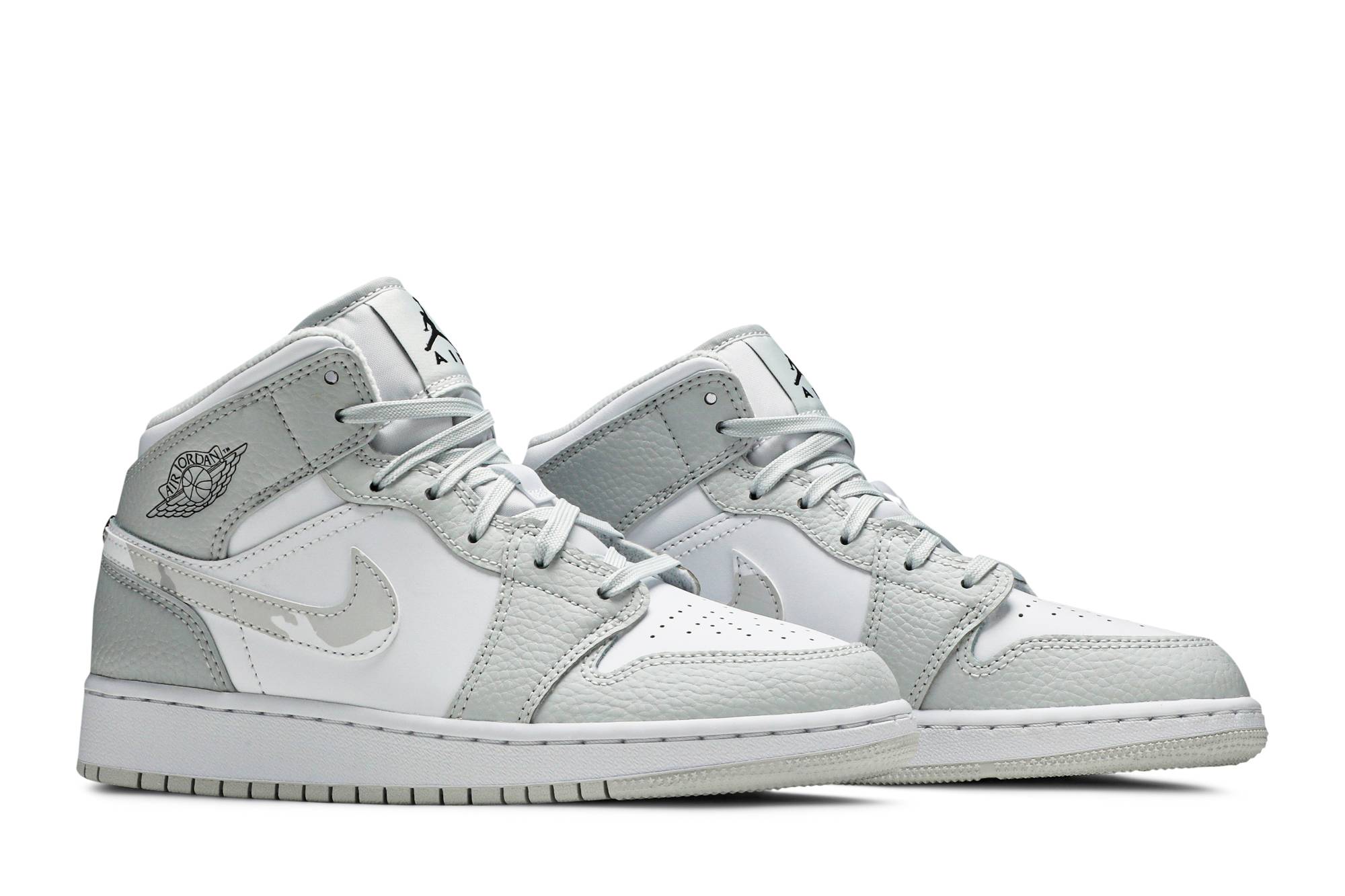 Air Jordan 1 Mid SE ‘Swoosh Logo – Grey Camo’ DD3235-100 Domahi store