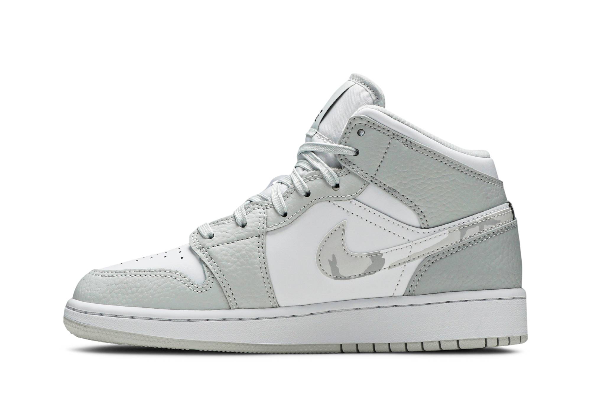 Air Jordan 1 Mid SE ‘Swoosh Logo – Grey Camo’ DD3235-100 Domahi store