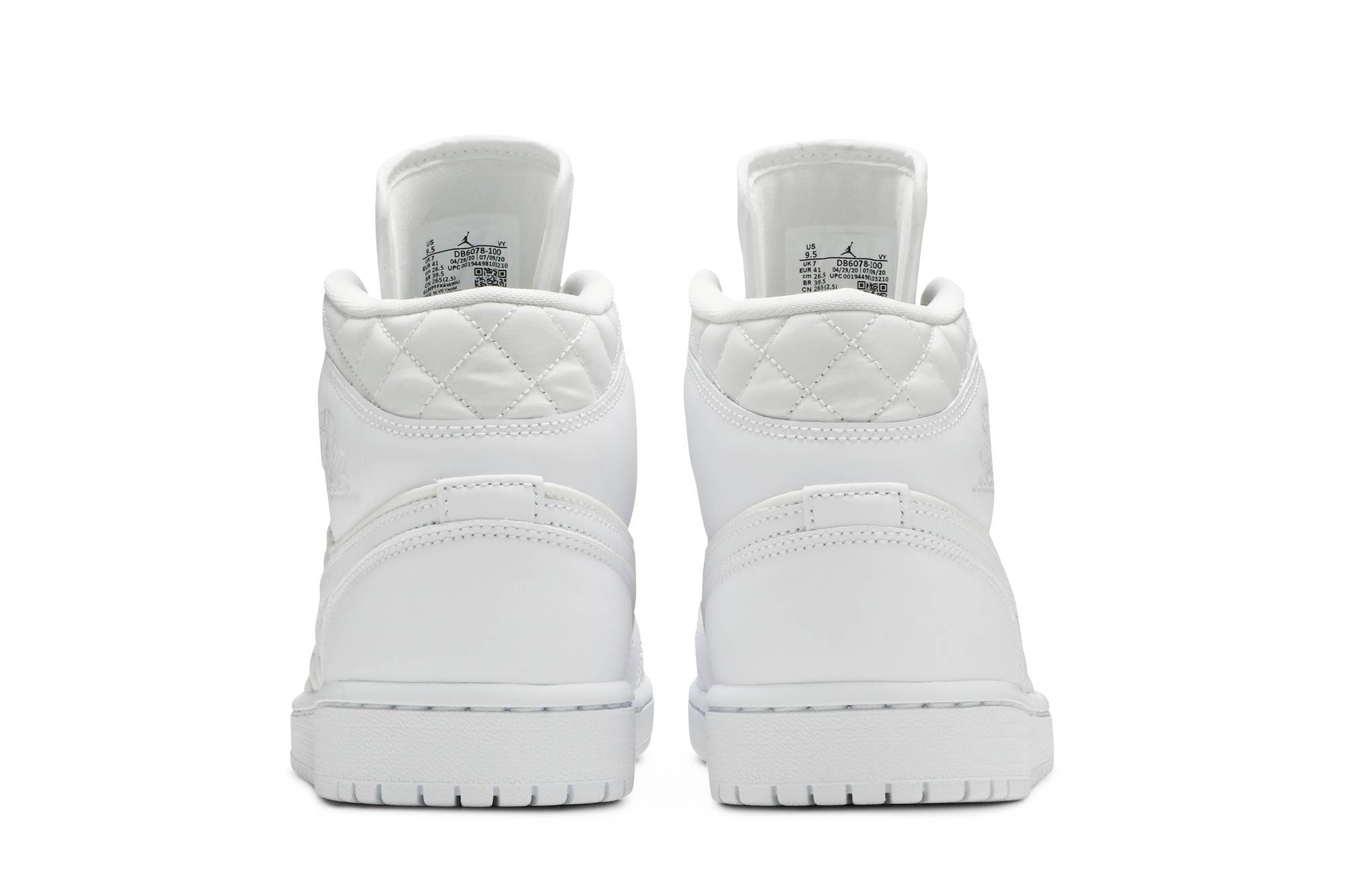 Air Jordan 1 Mid SE ‘White Quilted’ DB6078-100 Domahi store