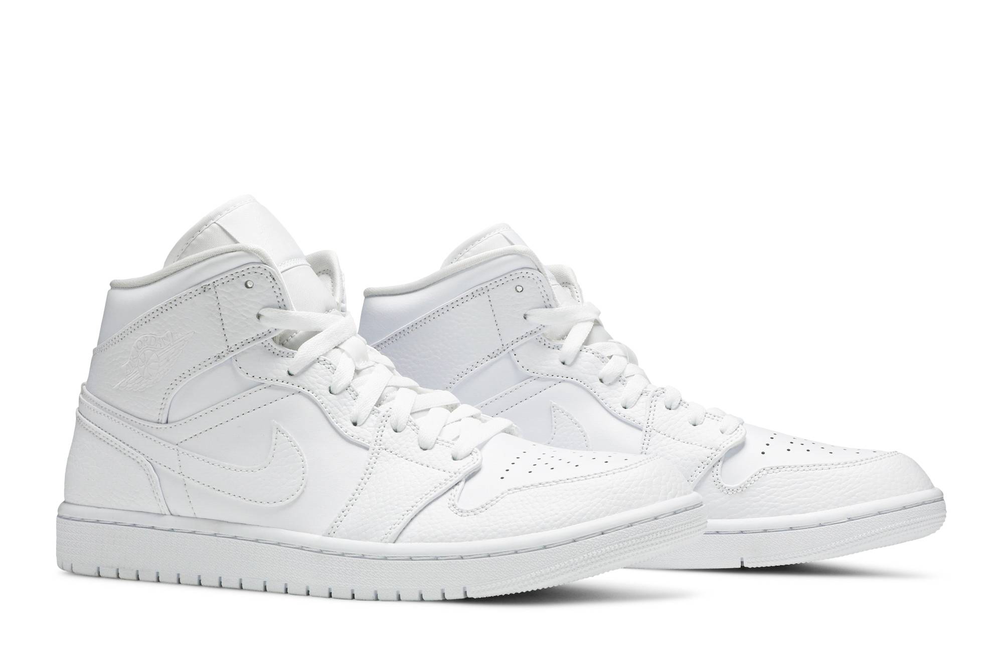 Air Jordan 1 Mid ‘Triple White’ 554724-130 Domahi store