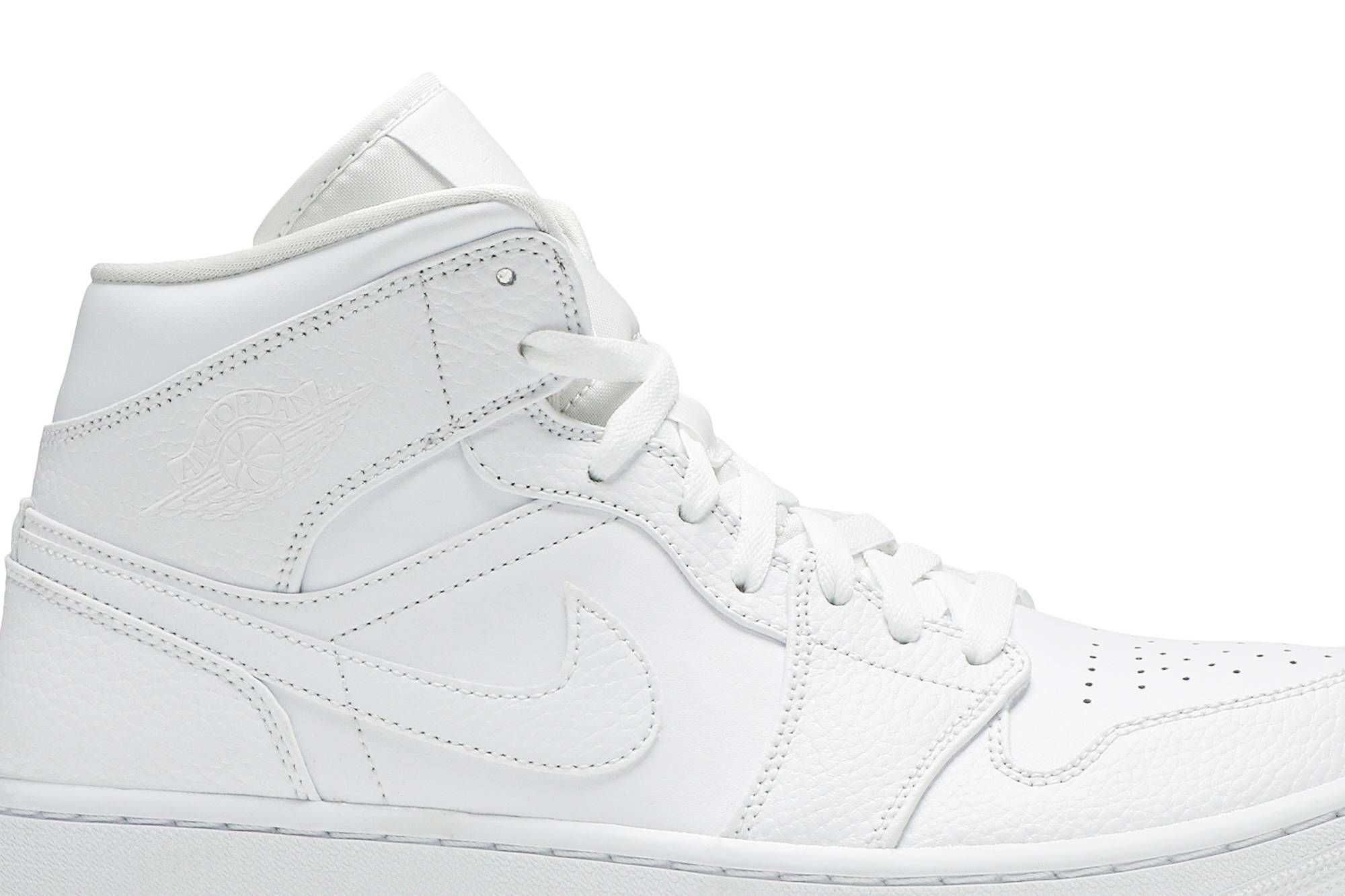 Air Jordan 1 Mid ‘Triple White’ 554724-130 Domahi store
