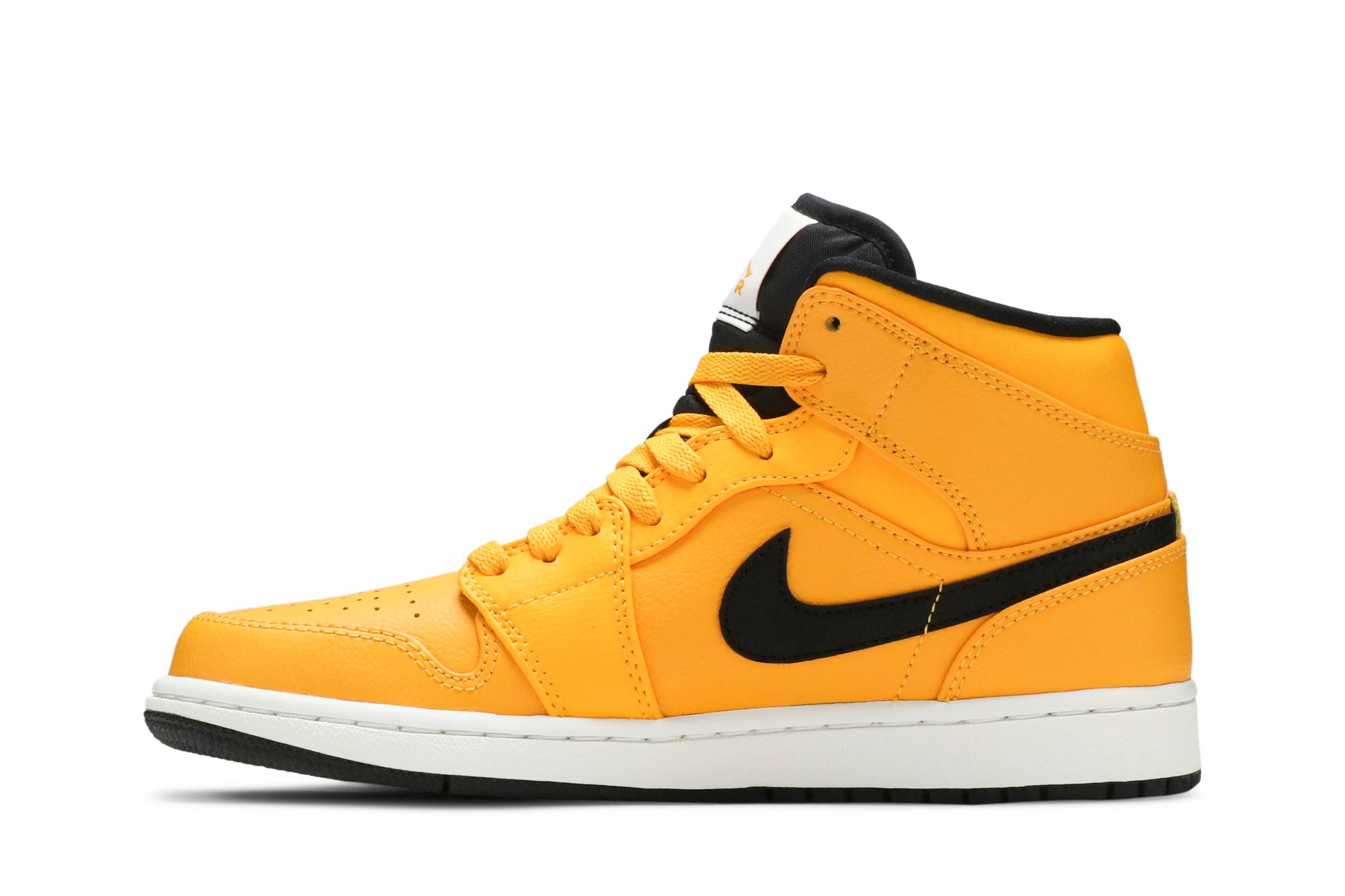 Air Jordan 1 Mid ‘University Gold’ Black 554724-700 Domahi store