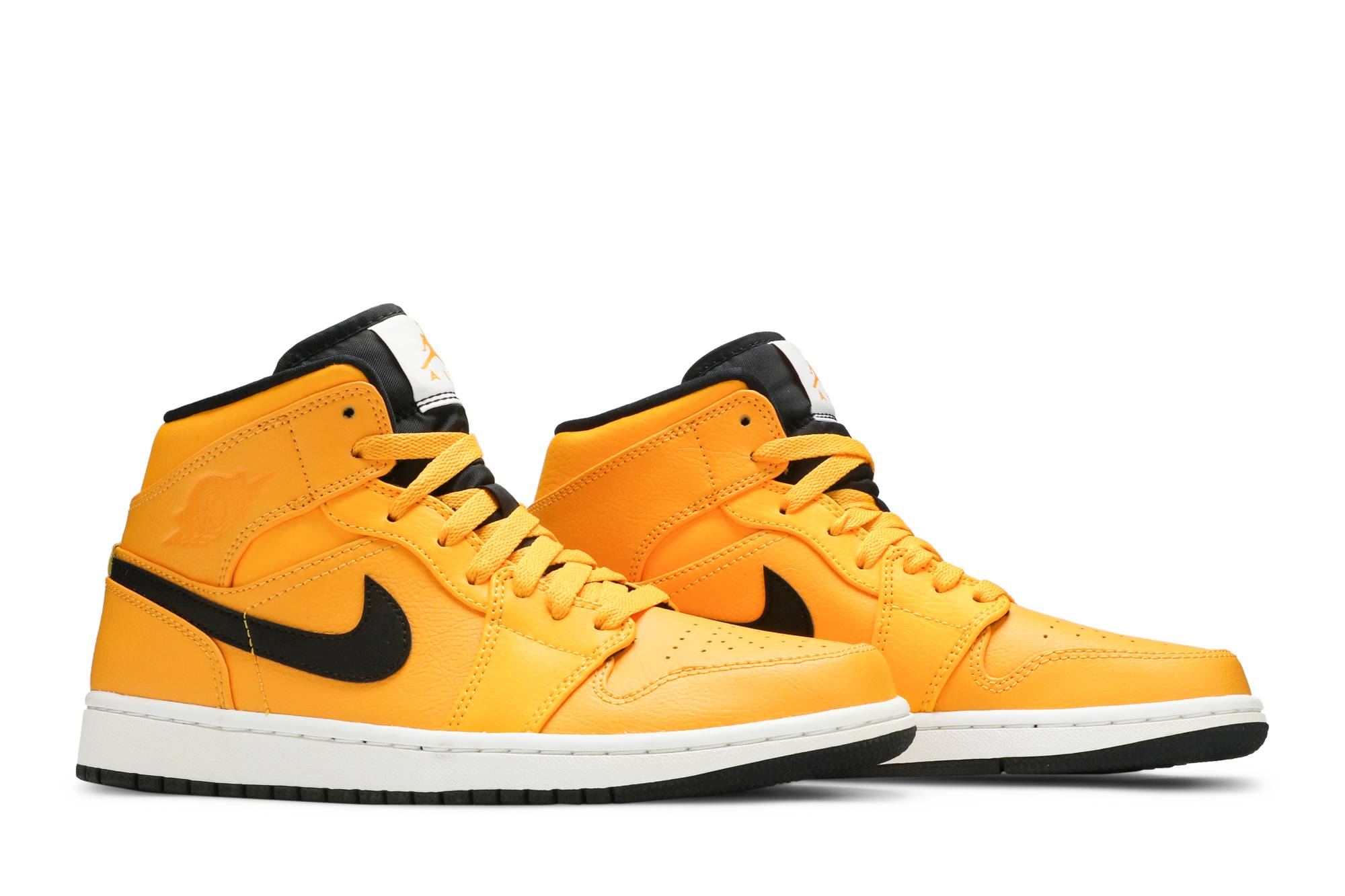 Air Jordan 1 Mid ‘University Gold’ Black 554724-700 Domahi store