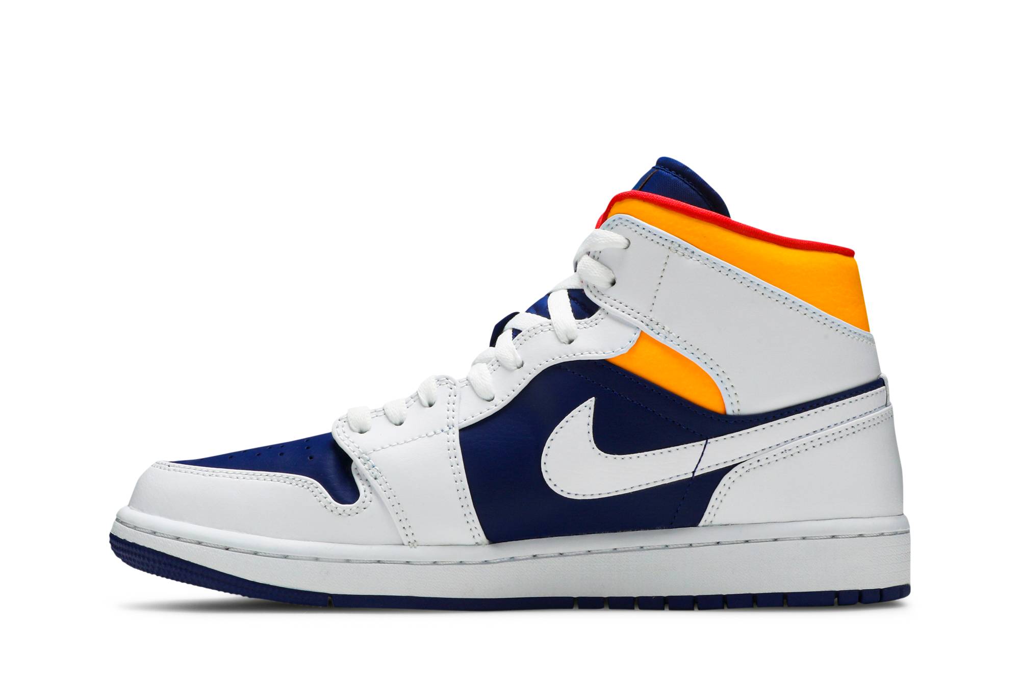 Air Jordan 1 Mid ‘White Deep Royal Blue’ 554724-131 Domahi store