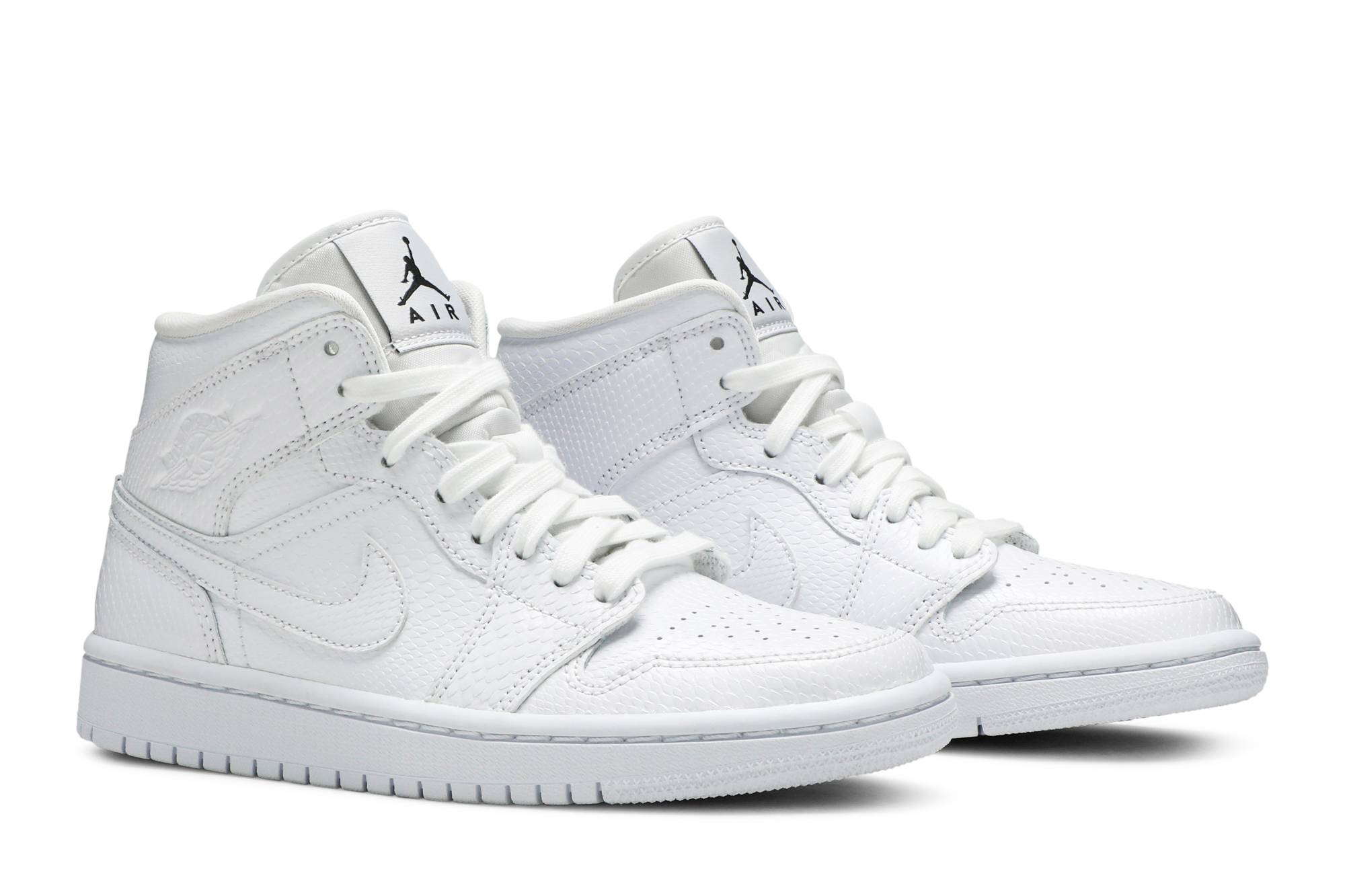 Air Jordan 1 Mid ‘White Snakeskin’ BQ6472-110 Domahi store