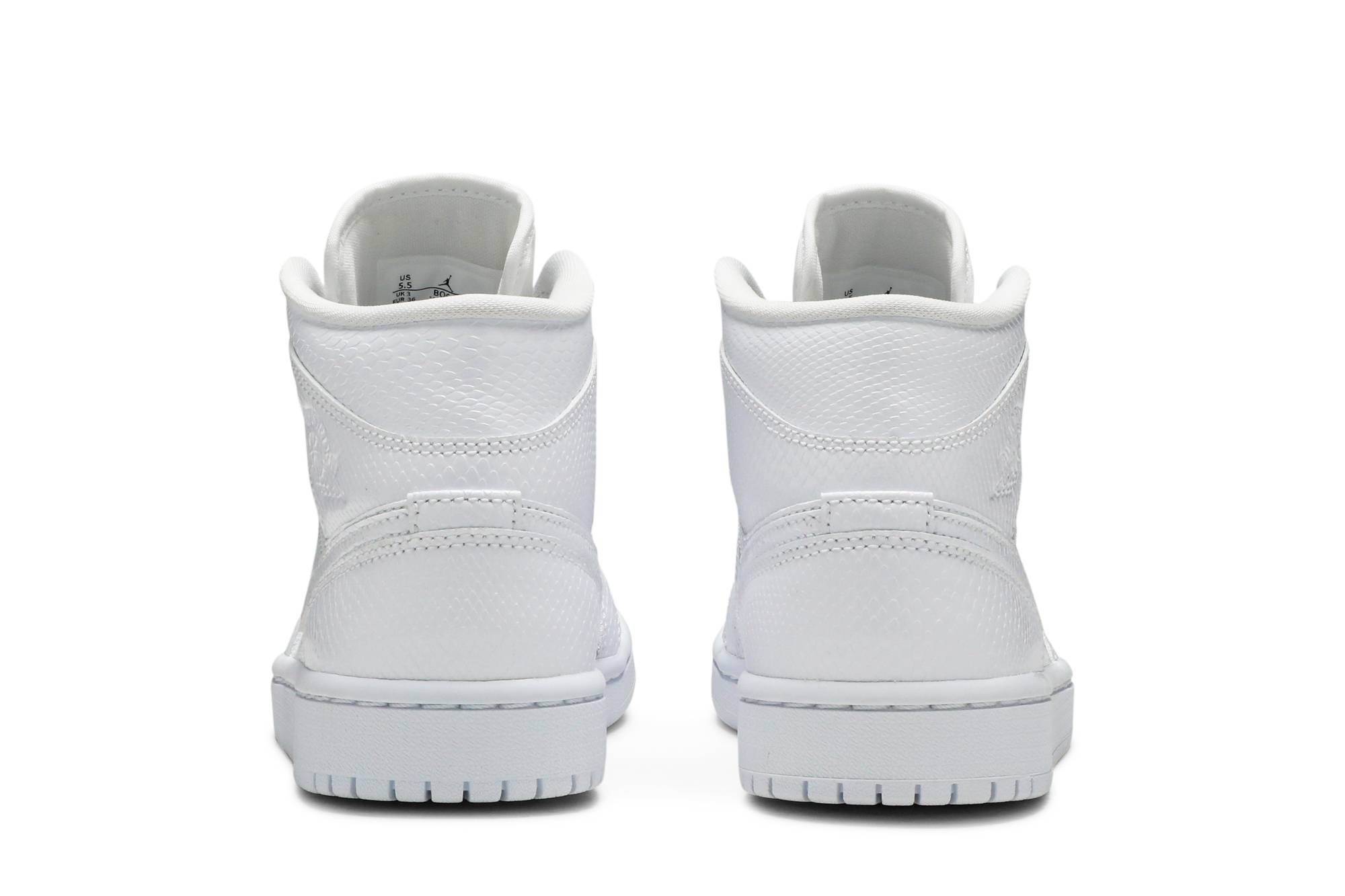 Air Jordan 1 Mid ‘White Snakeskin’ BQ6472-110 Domahi store