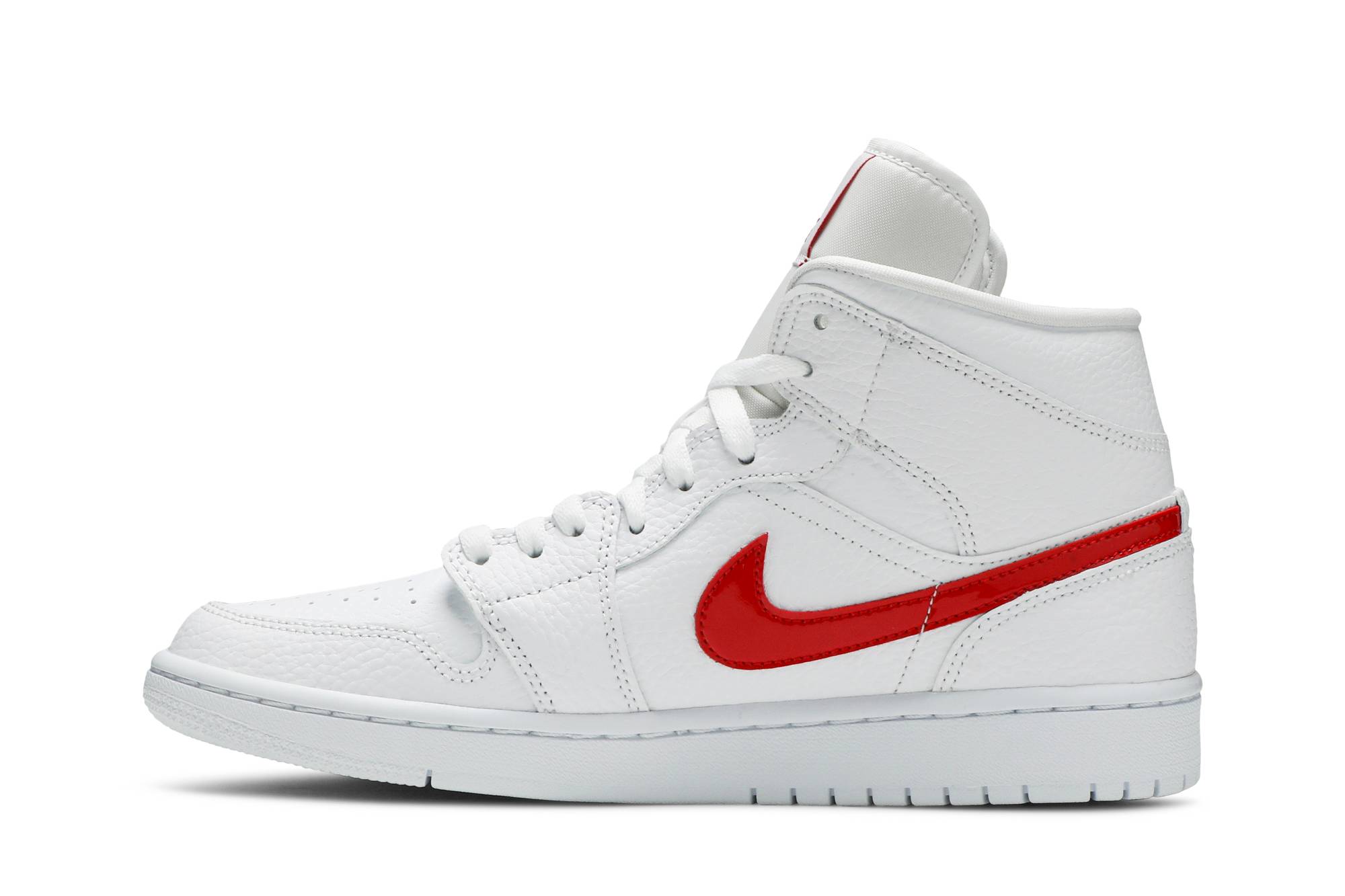 Air Jordan 1 Mid ‘White University Red’ BQ6472-106 Domahi store