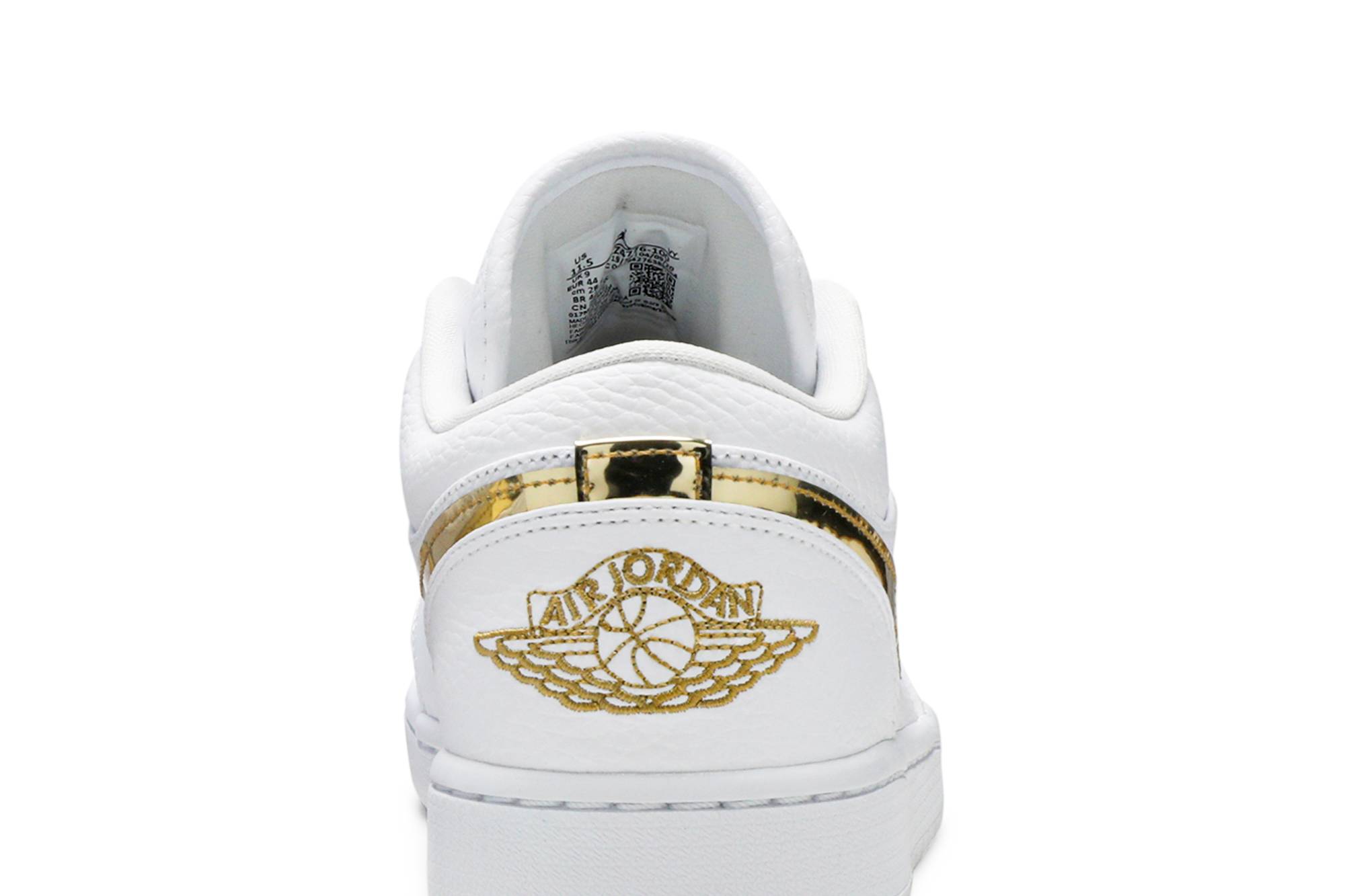 Air Jordan 1 Retro Low ‘White Metallic Gold’ CZ4776-100 Domahi store