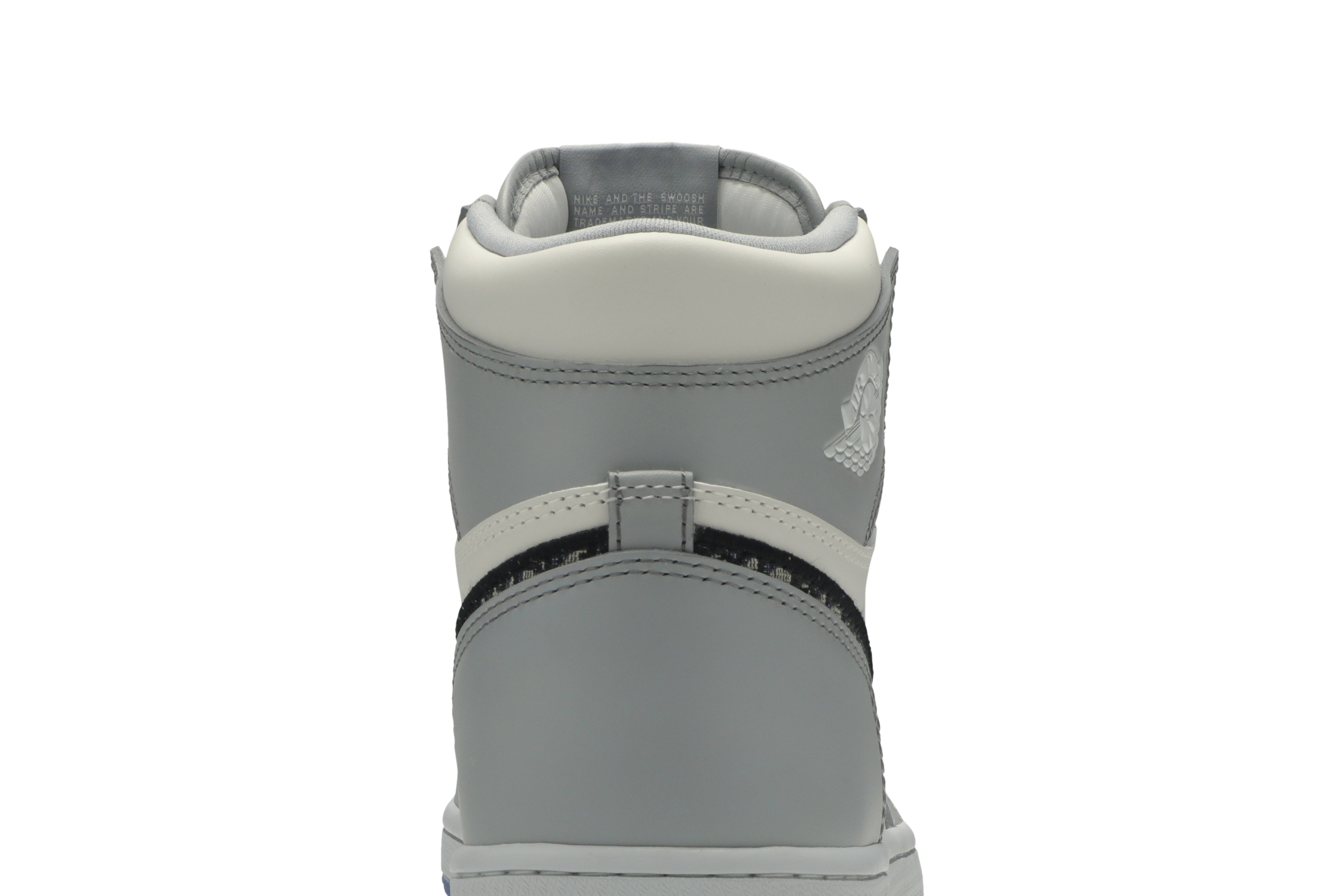 Dior x Air Jordan 1 High ‘Wolf Grey’ CN8607-002 Domahi store