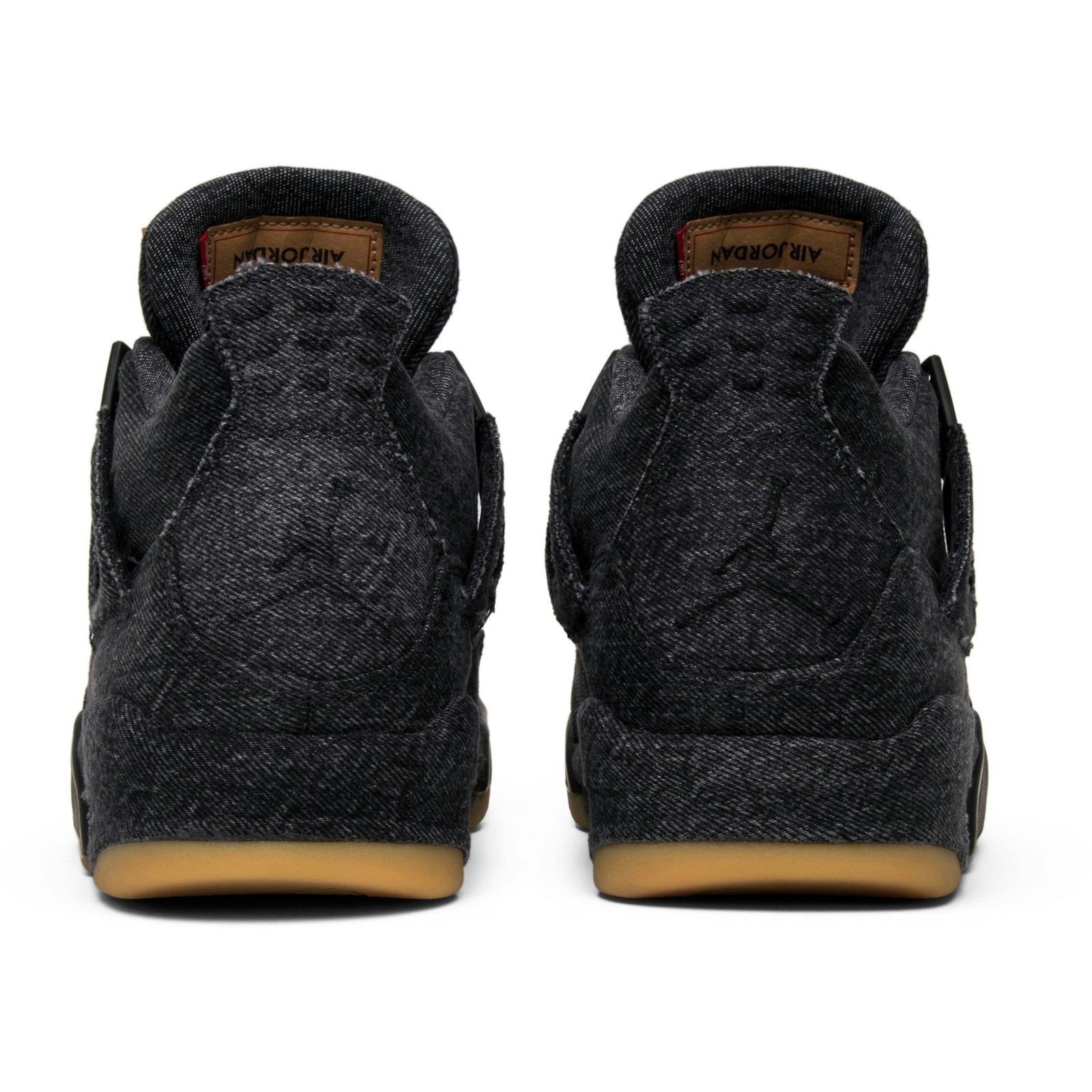 Levi’s x Air Jordan 4 Retro ‘Black Denim’ (Blank Tag) AO2571-001 Domahi store
