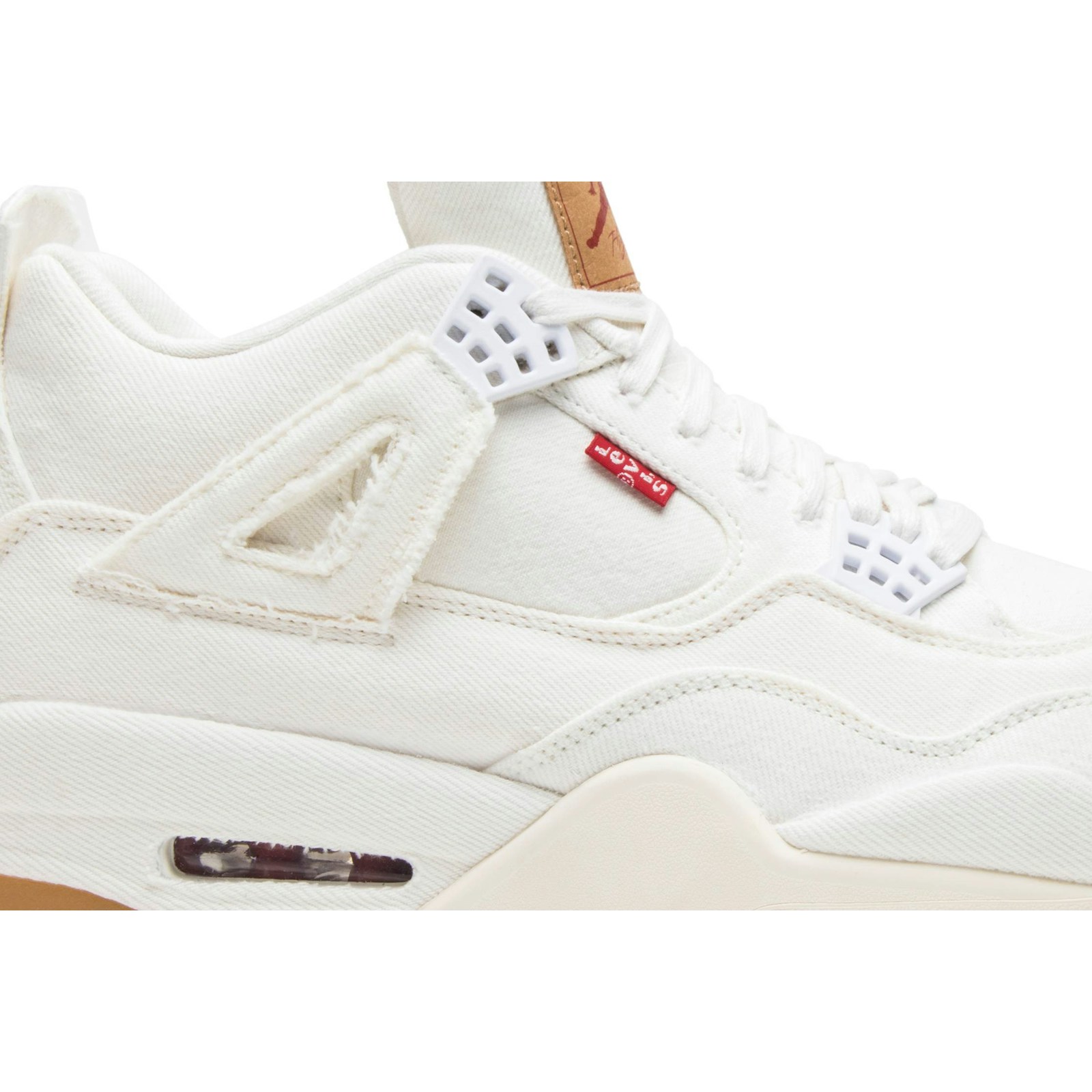 Levi’s x Air Jordan 4 Retro ‘White Denim’ AO2571-100 Domahi store