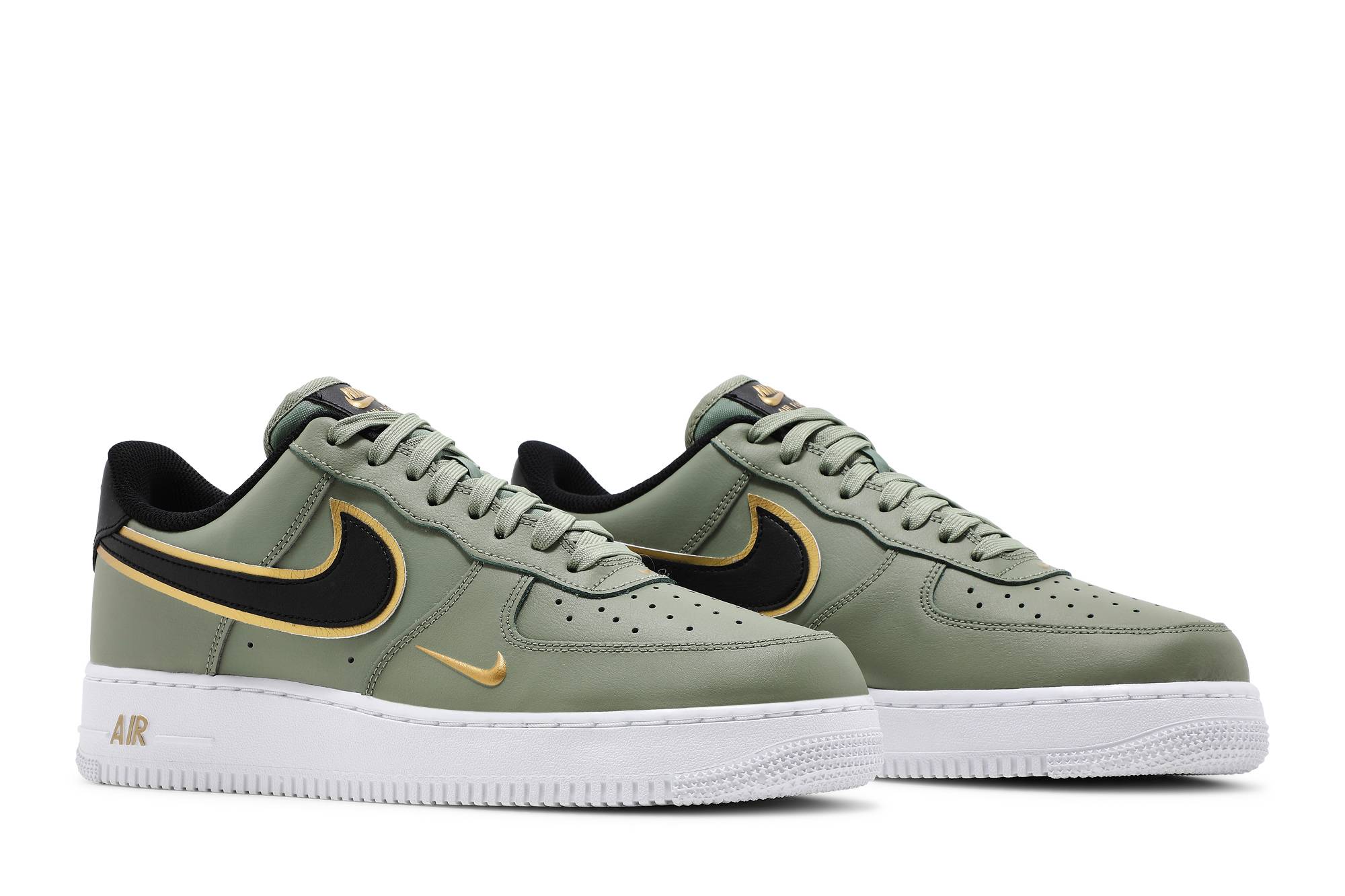 Nike Air Force 1 ’07 LV8 ‘Metallic Swoosh Pack – Oil Green’ DA8481-300 Domahi store