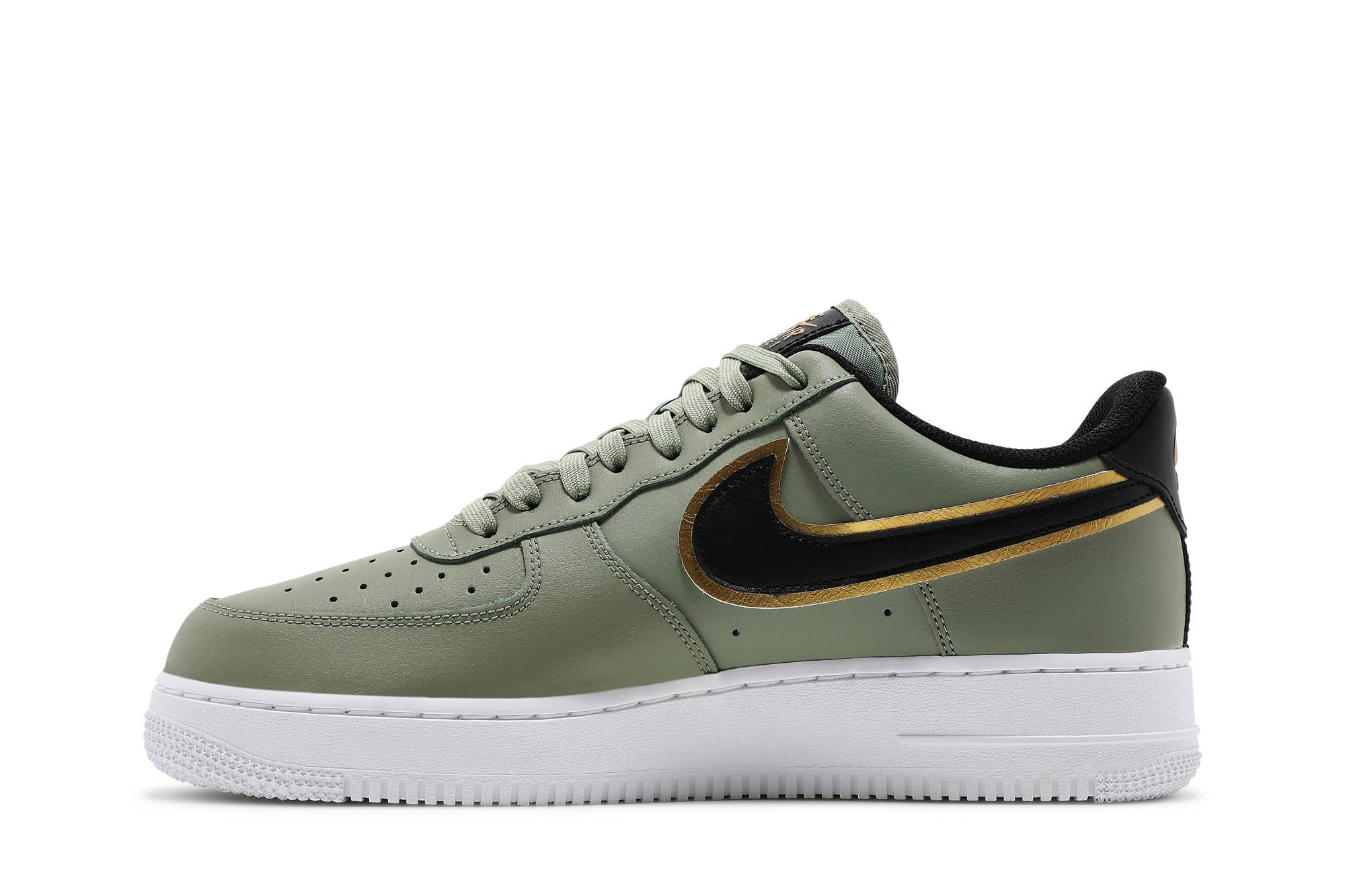 Nike Air Force 1 ’07 LV8 ‘Metallic Swoosh Pack – Oil Green’ DA8481-300 Domahi store