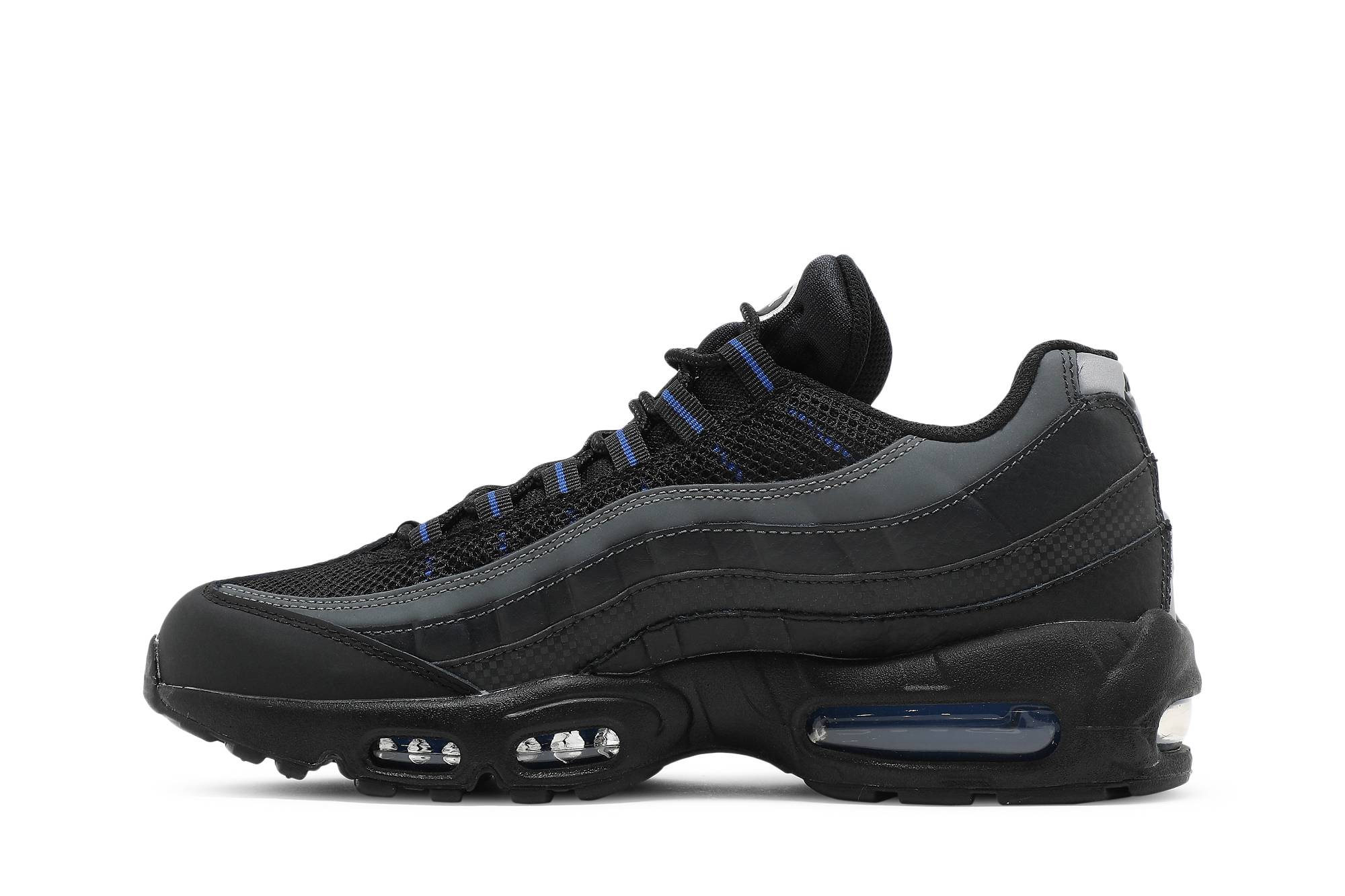 Nike Air Max 95 Essential ‘Black Game Royal’ DM9104-001 Domahi store