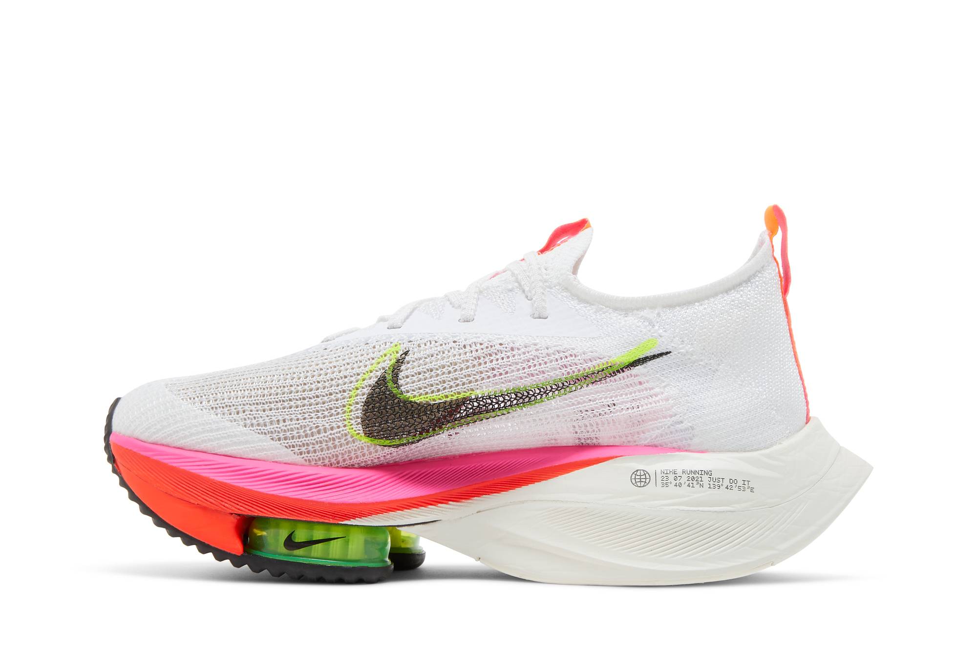 Nike Air Zoom Alphafly Next% Flyknit ‘White Pink’ DJ5455-100 Domahi store