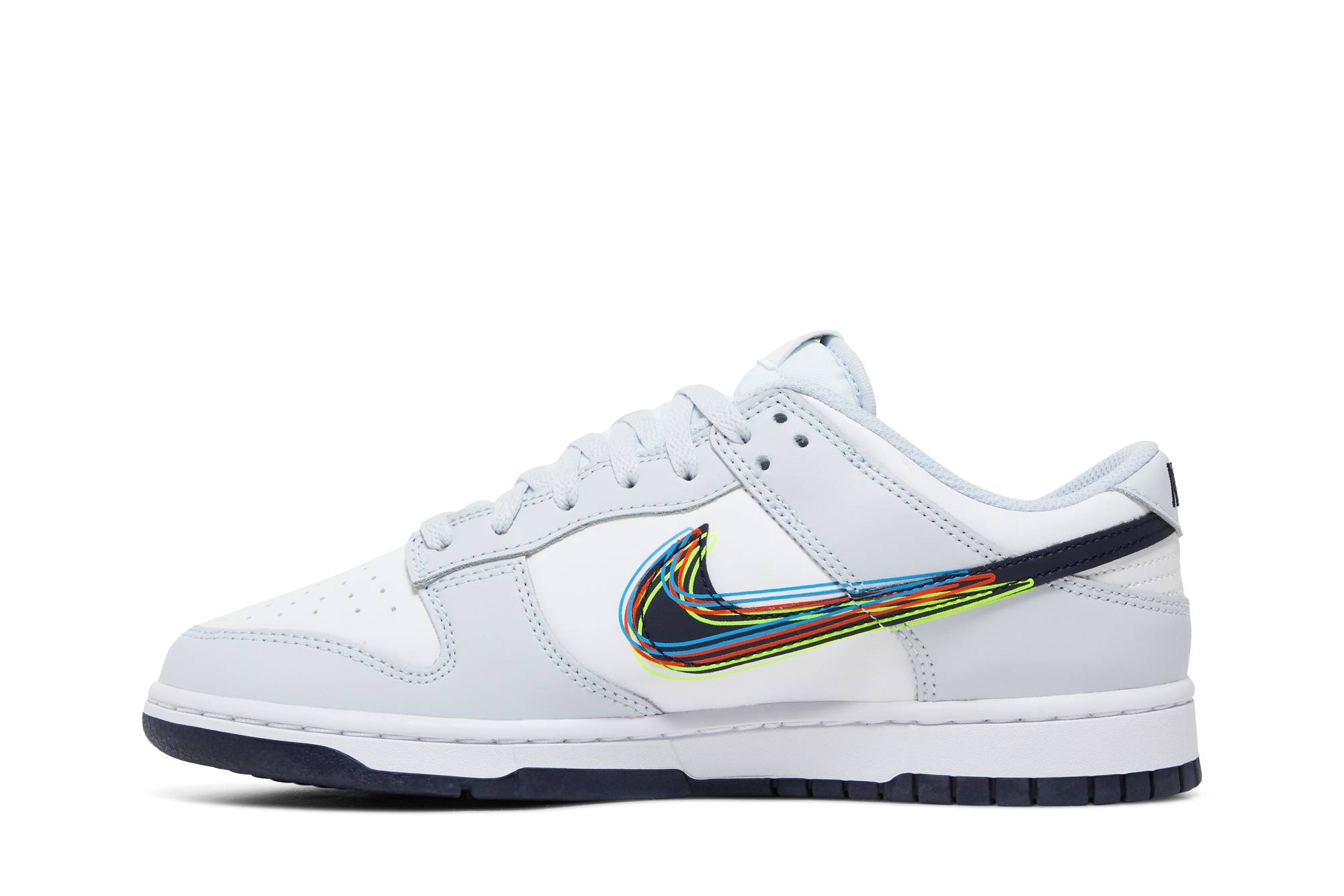 Nike Dunk Low 3D Swoosh ‘White Grey Navy’ DV6482-100 Domahi store